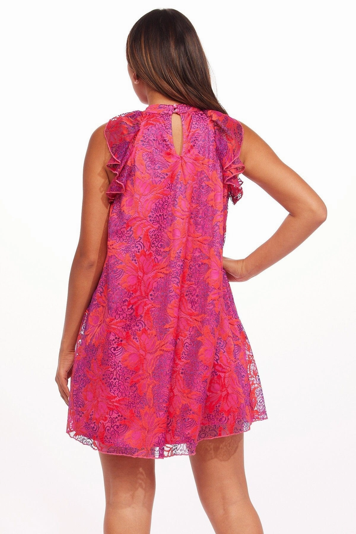 Claudette Dress - Pink Fantasy Fresh Wear