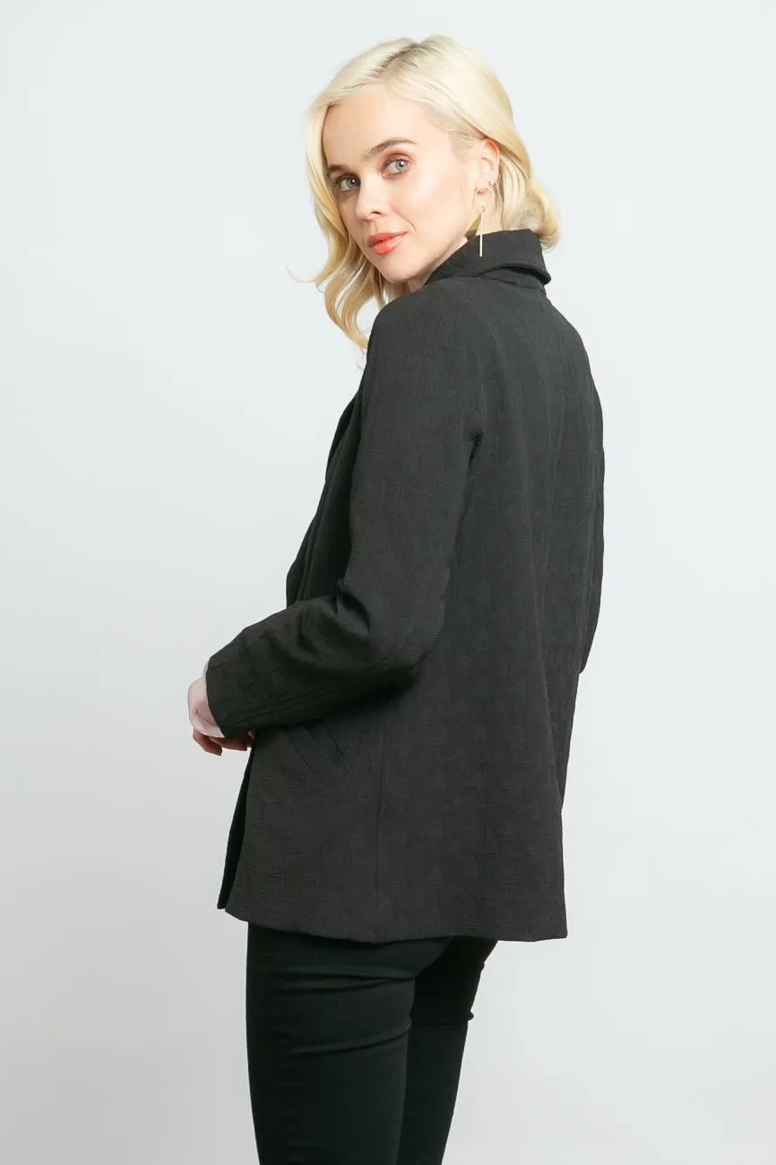 Comfort Fit Oberon Jacket - Black Pebble