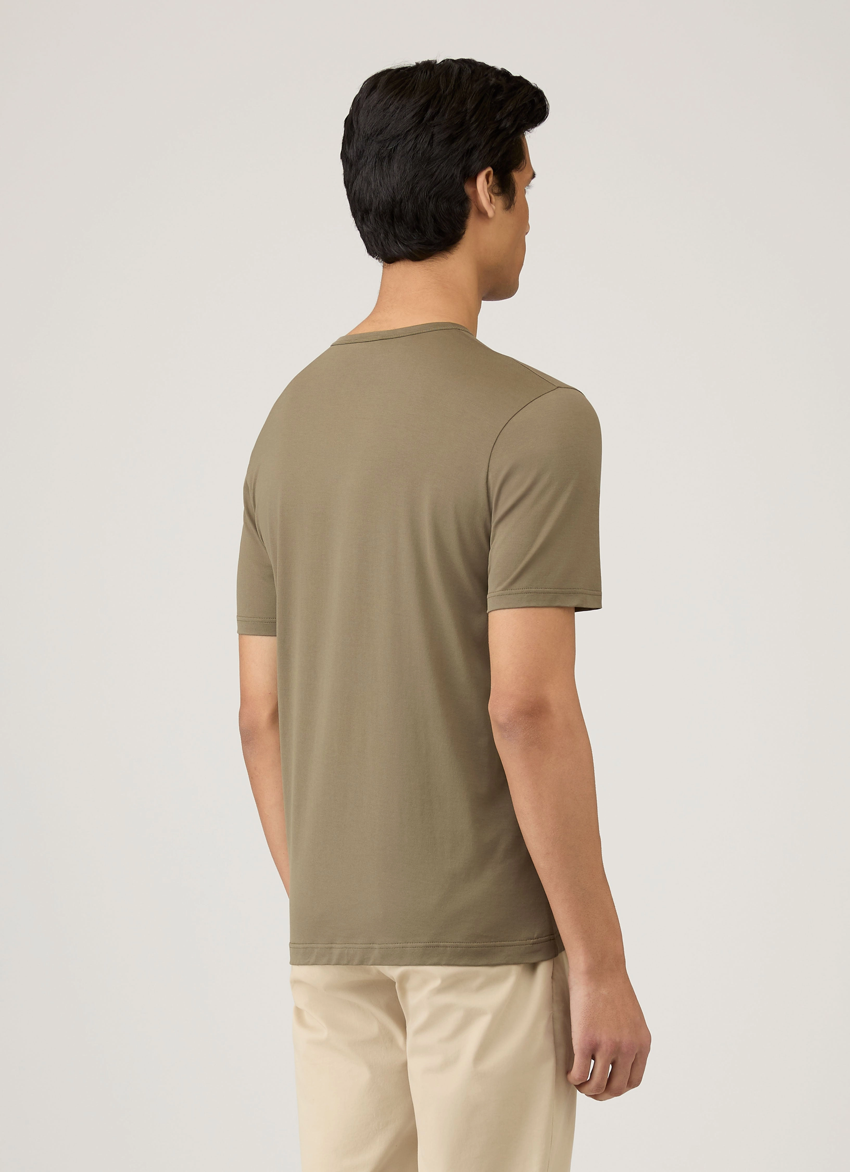 Comfort Clothing Men's Classic T-shirt in Khaki