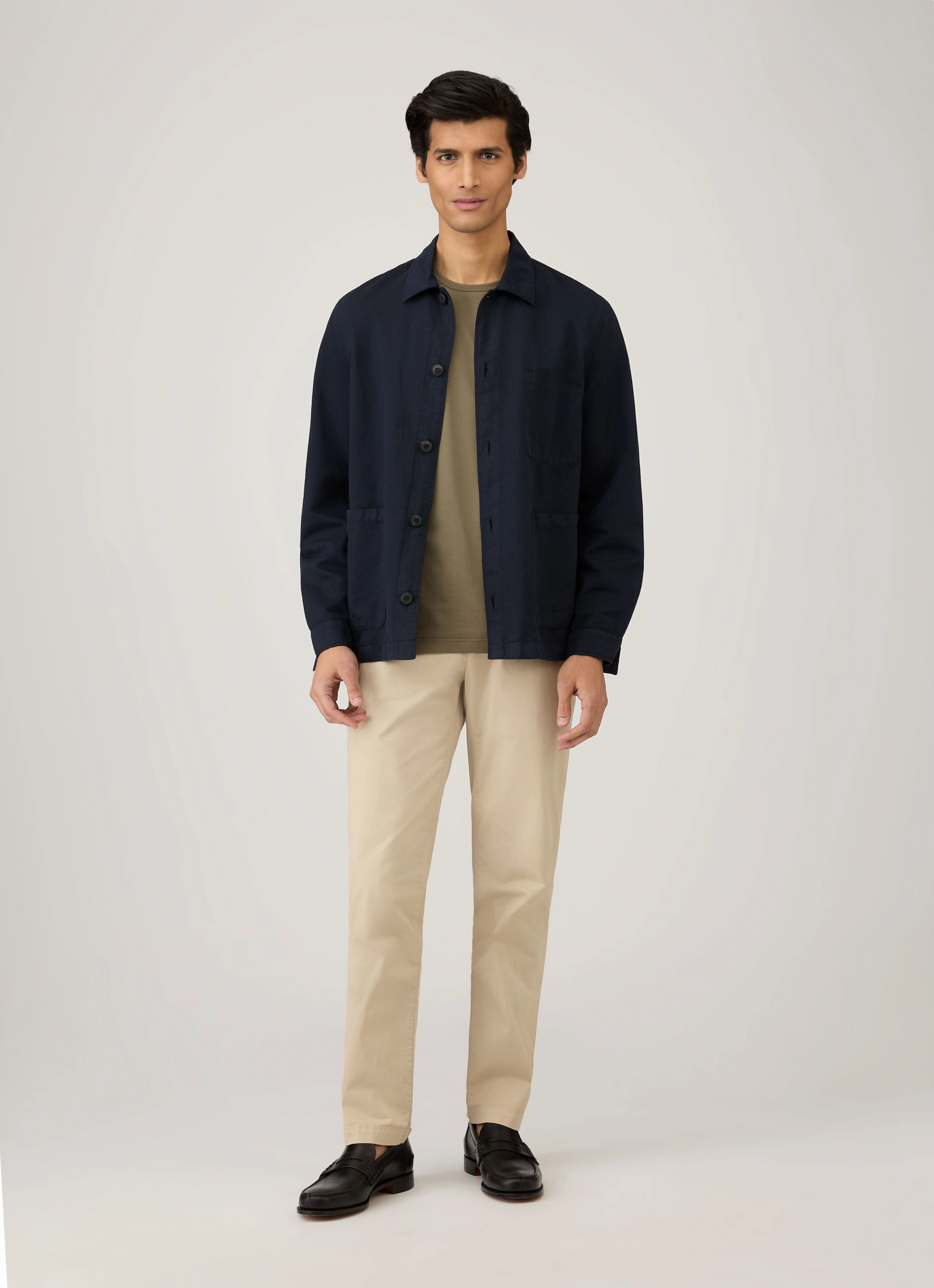 Comfort Clothing Men's Classic T-shirt in Khaki