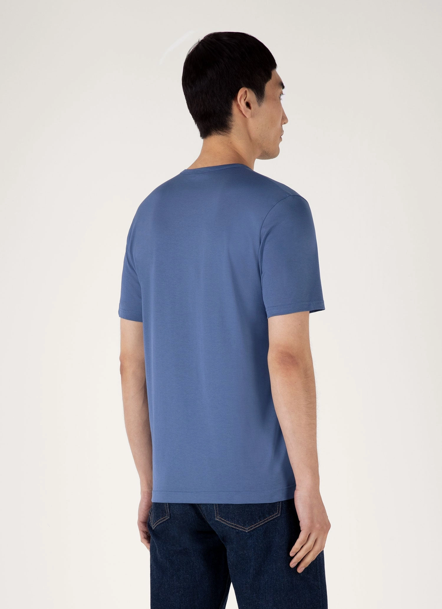 Comfort Edition Summer Men's Classic T-shirt in Soft Denim