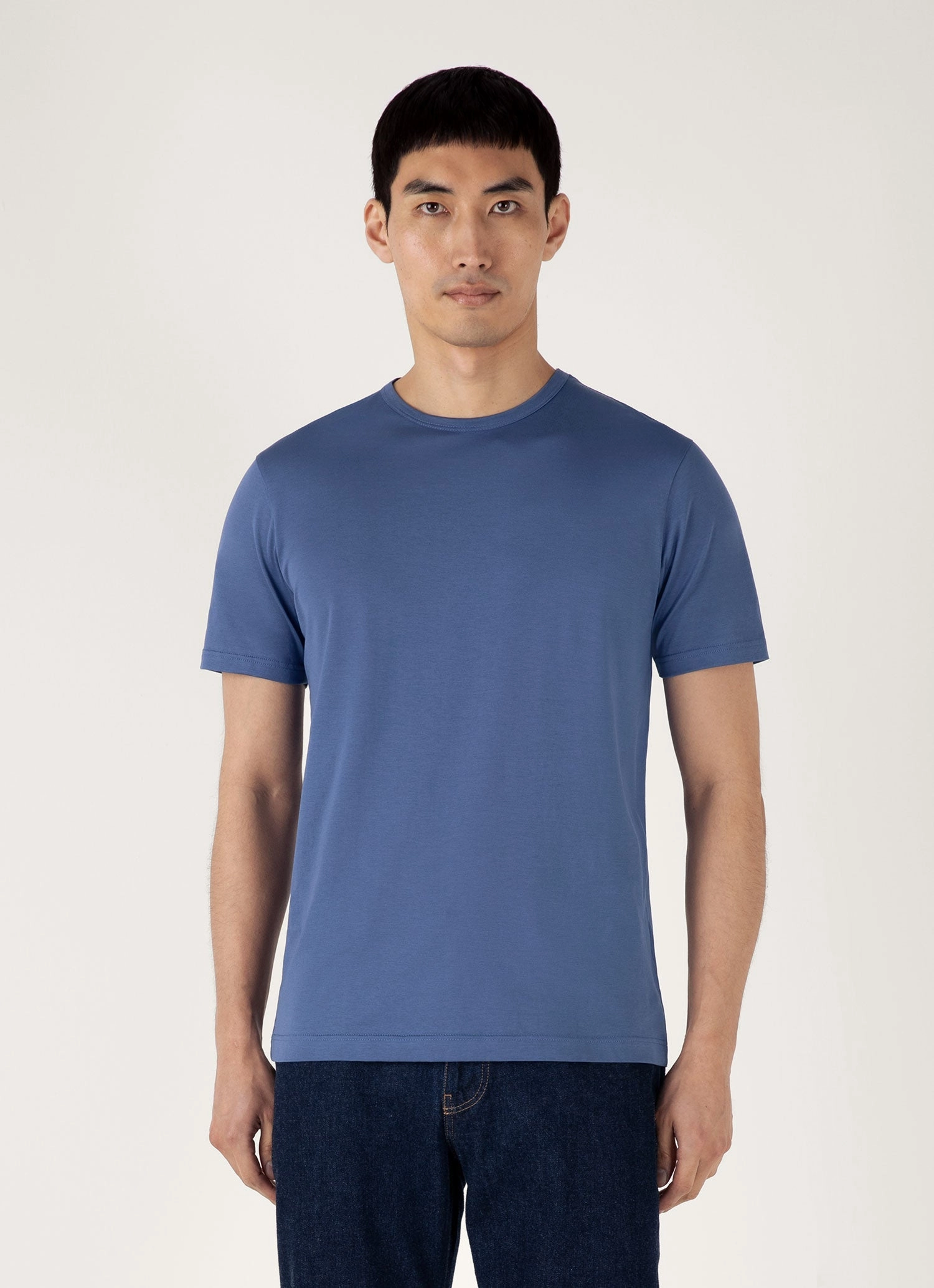 Comfort Edition Summer Men's Classic T-shirt in Soft Denim