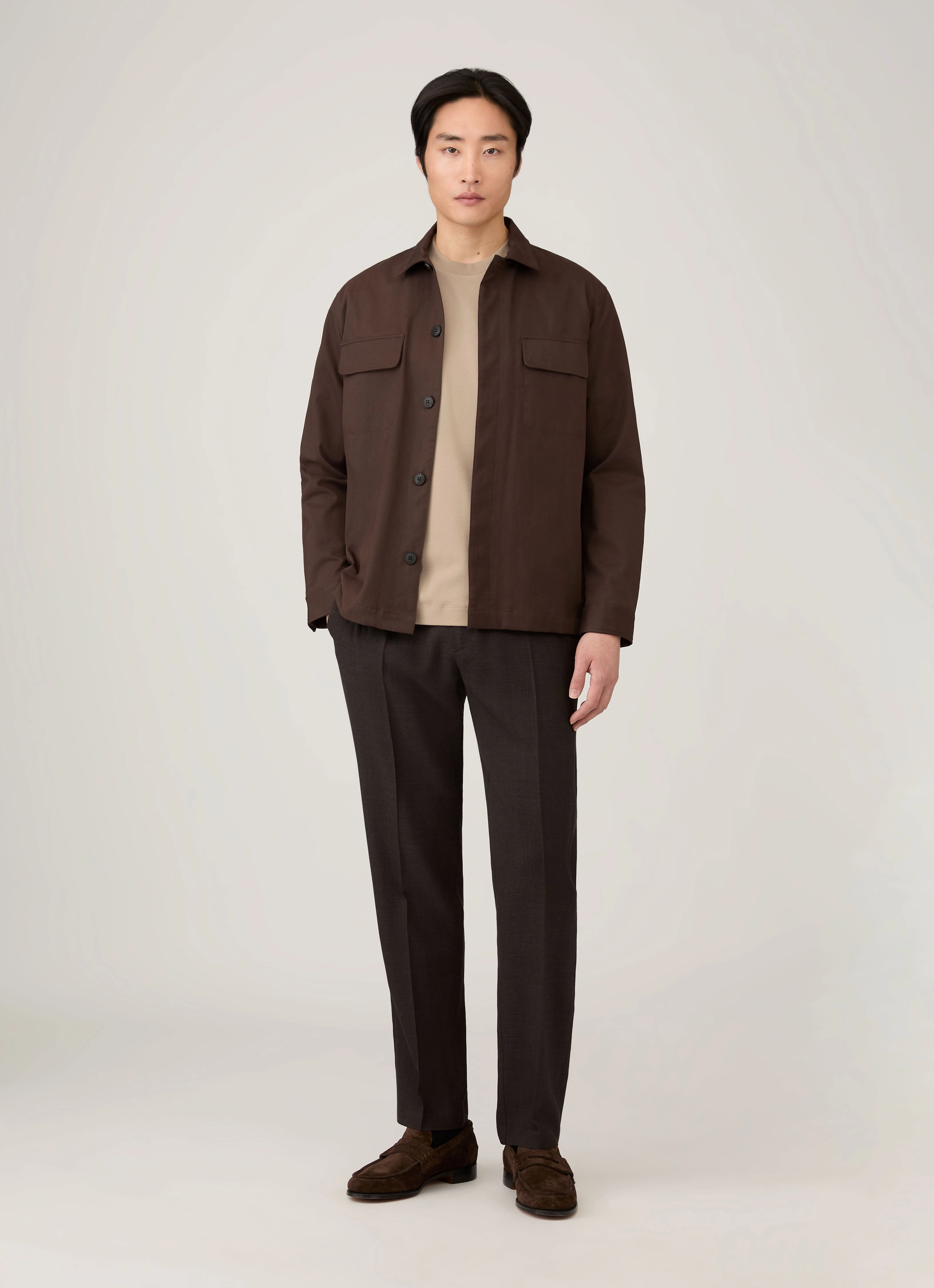 Comfort Mode Men's Relaxed Fit Heavyweight T-shirt in Mink