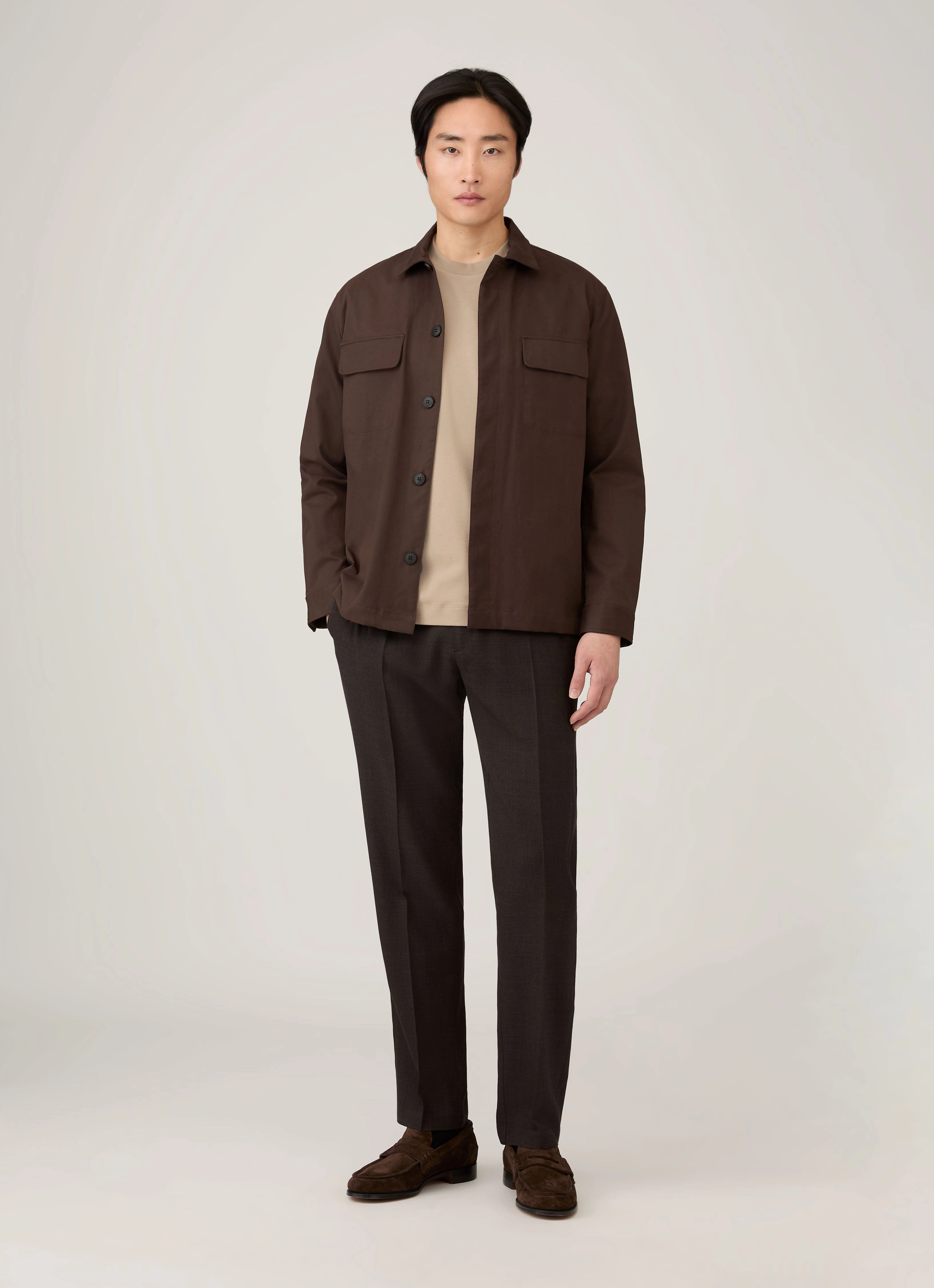 Comfort Mode Men's Relaxed Fit Heavyweight T-shirt in Mink