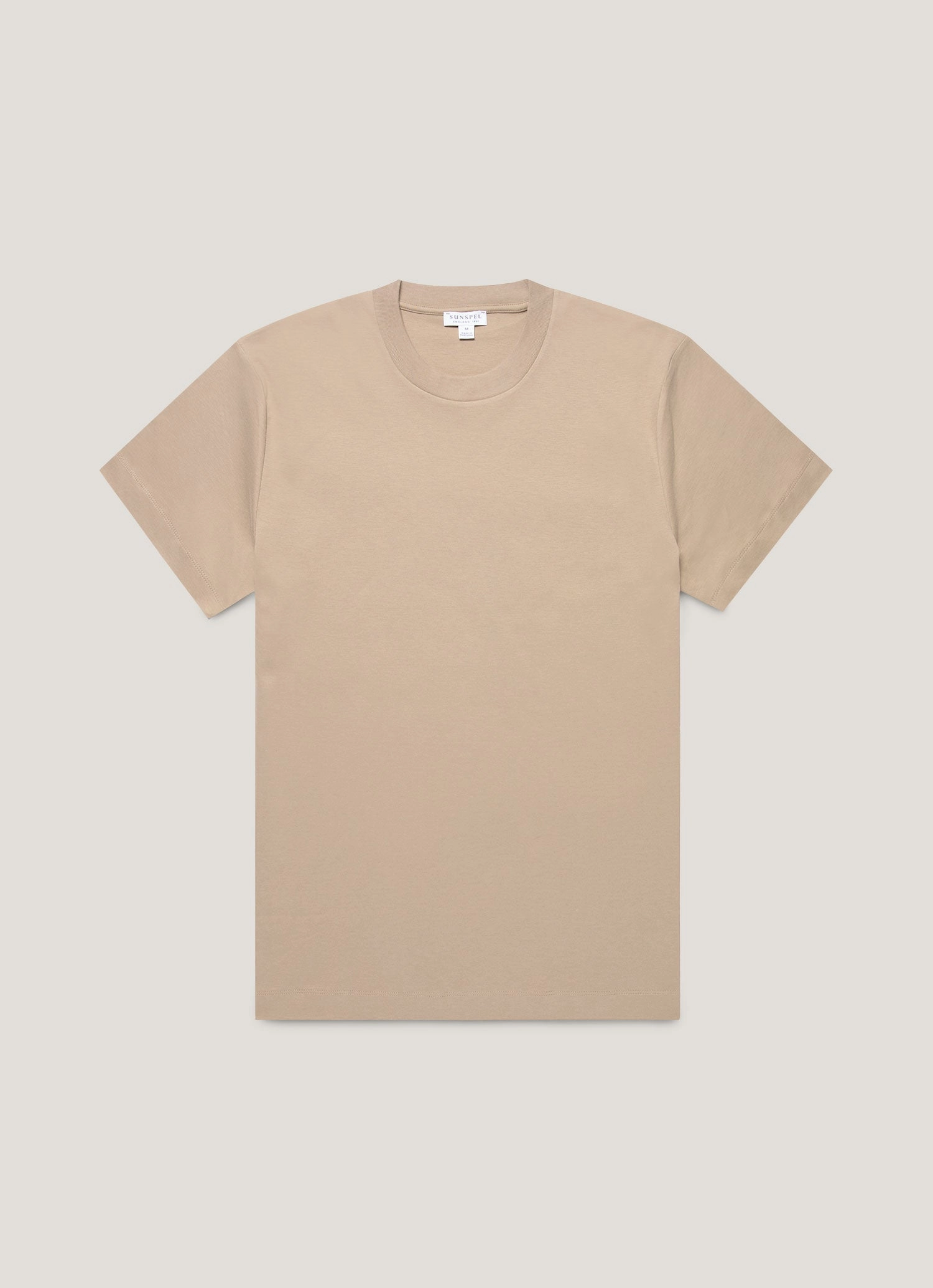 Minimal Outfit Style Everyday essential top Men's Relaxed Fit Heavyweight T-shirt in Mink