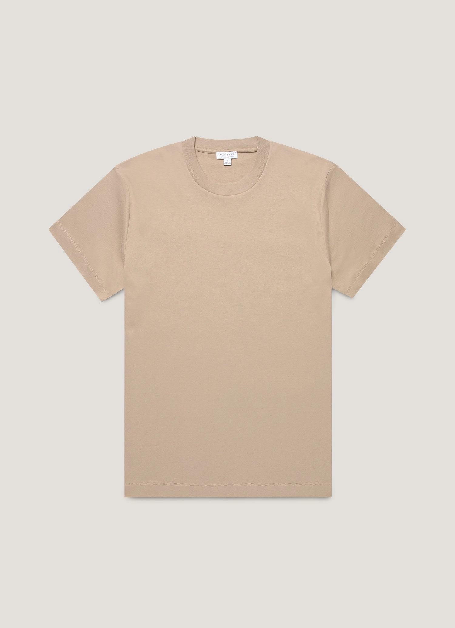 Timeless Outfit Men's Relaxed Fit Heavyweight T-shirt in Mink