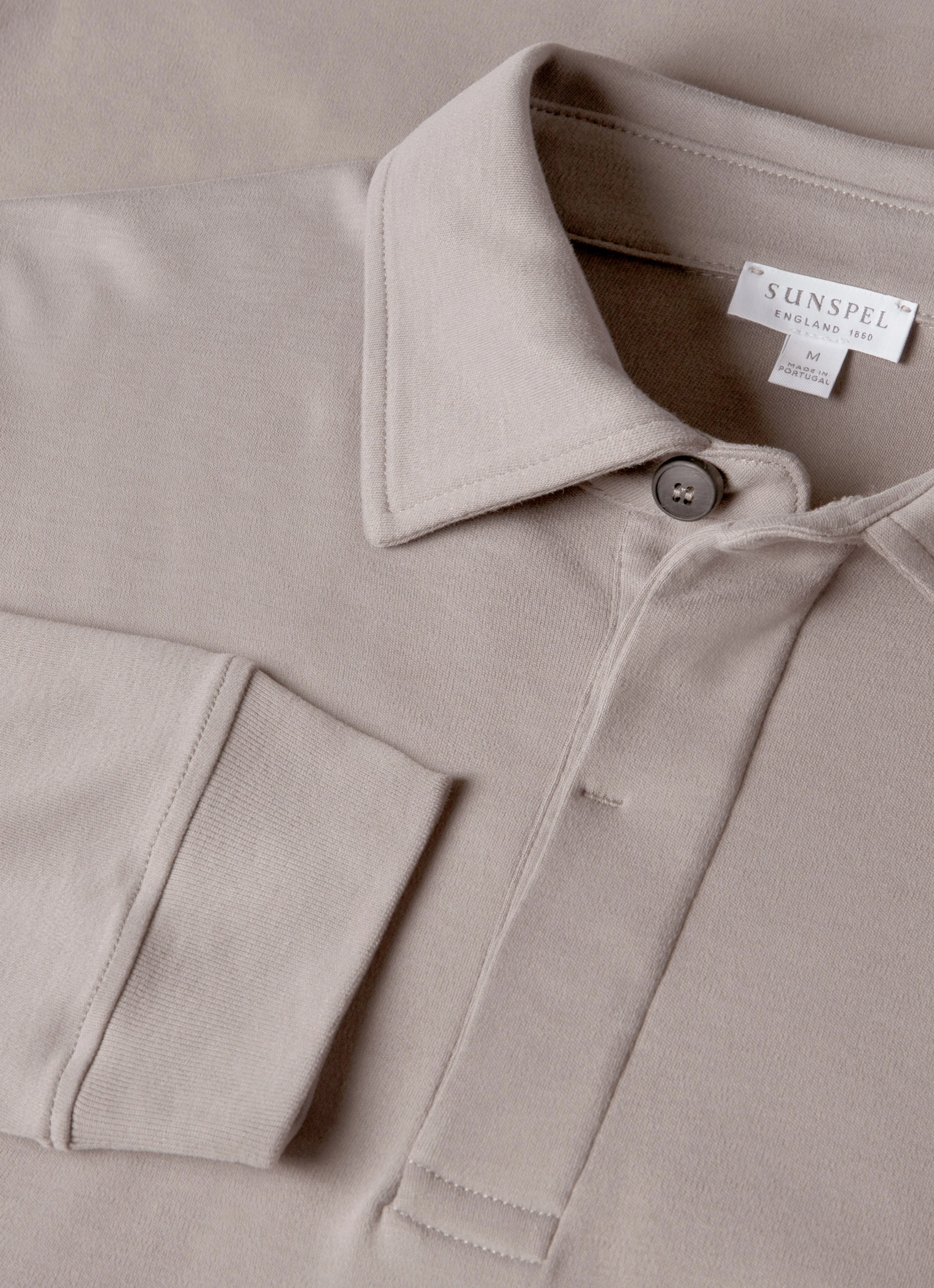 Comfort Wear Men's Heavyweight Rugby Polo Shirt in Iron Grey