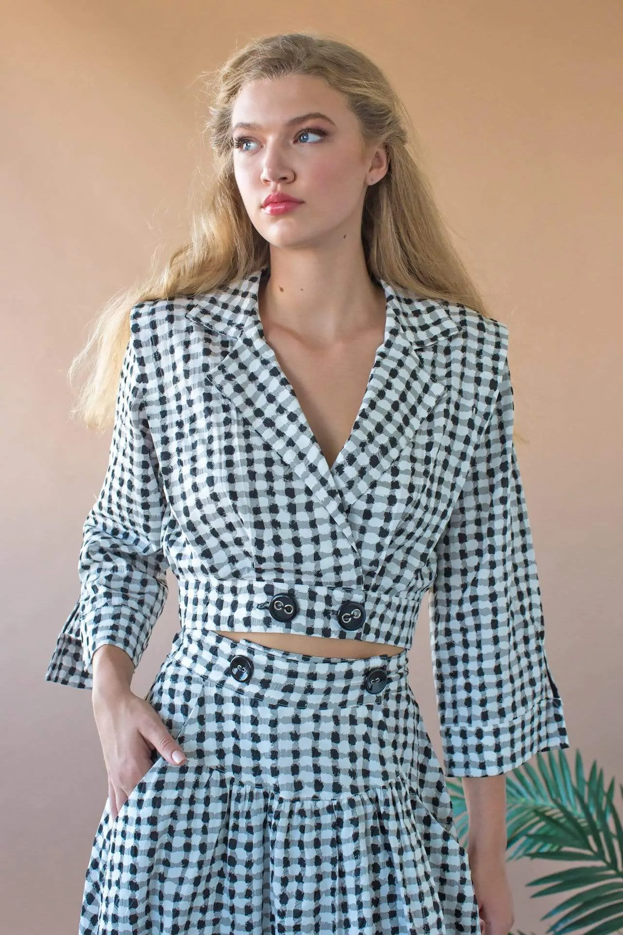 Eva Franco Jacket Billy Jacket - Checkmate