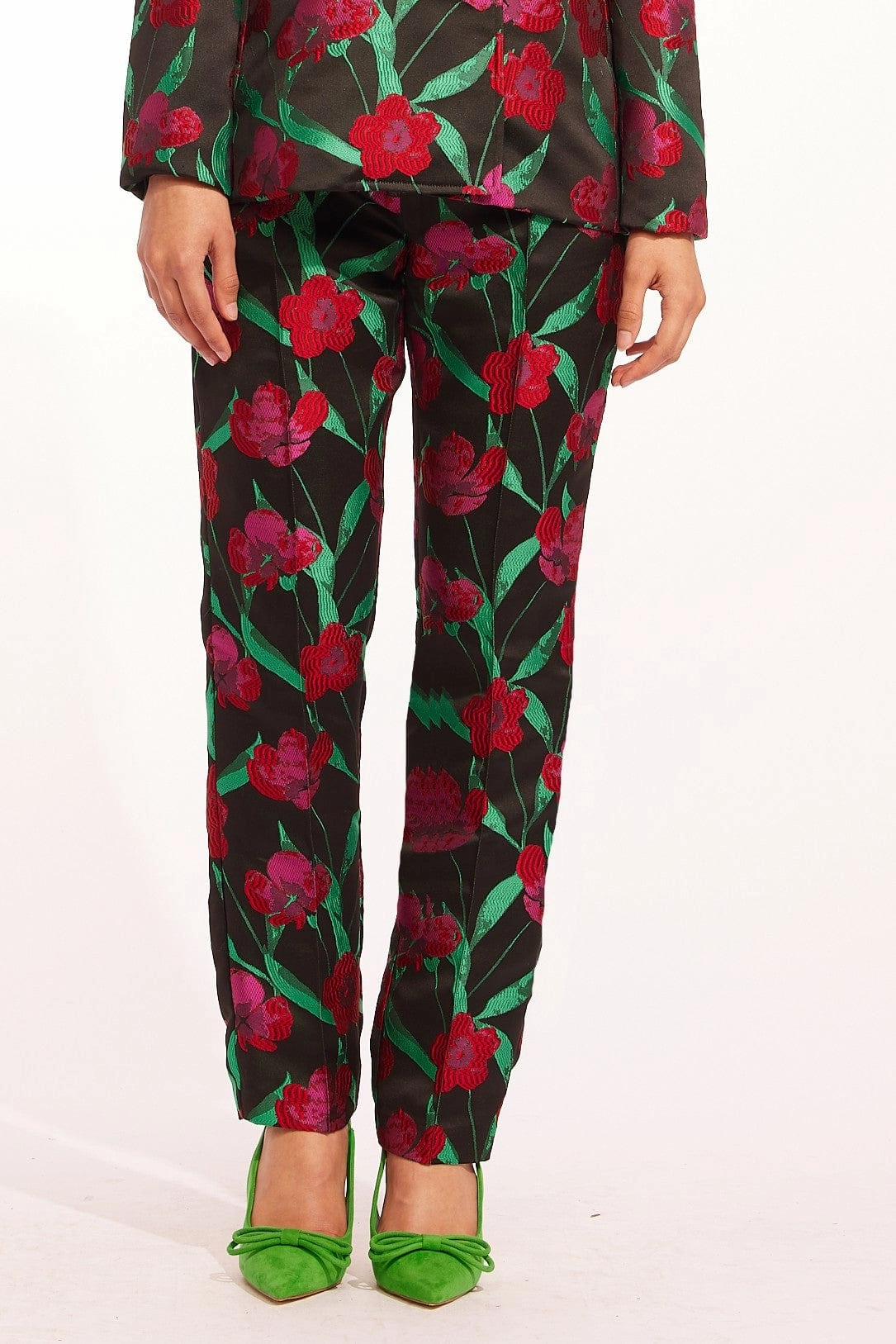 Comfortable Waist Lima Pants - Roses and Thorns