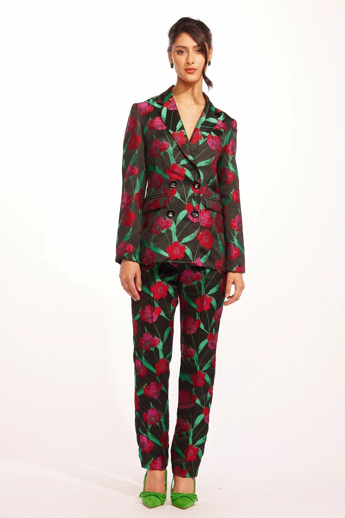 Comfortable Waist Lima Pants - Roses and Thorns