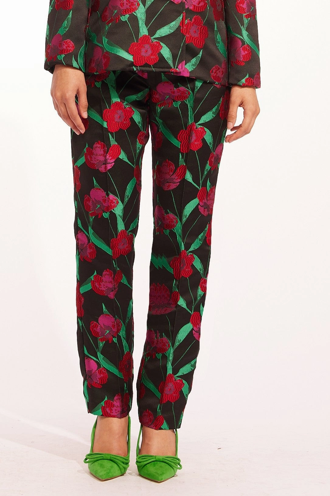 Comfortable Waist Lima Pants - Roses and Thorns