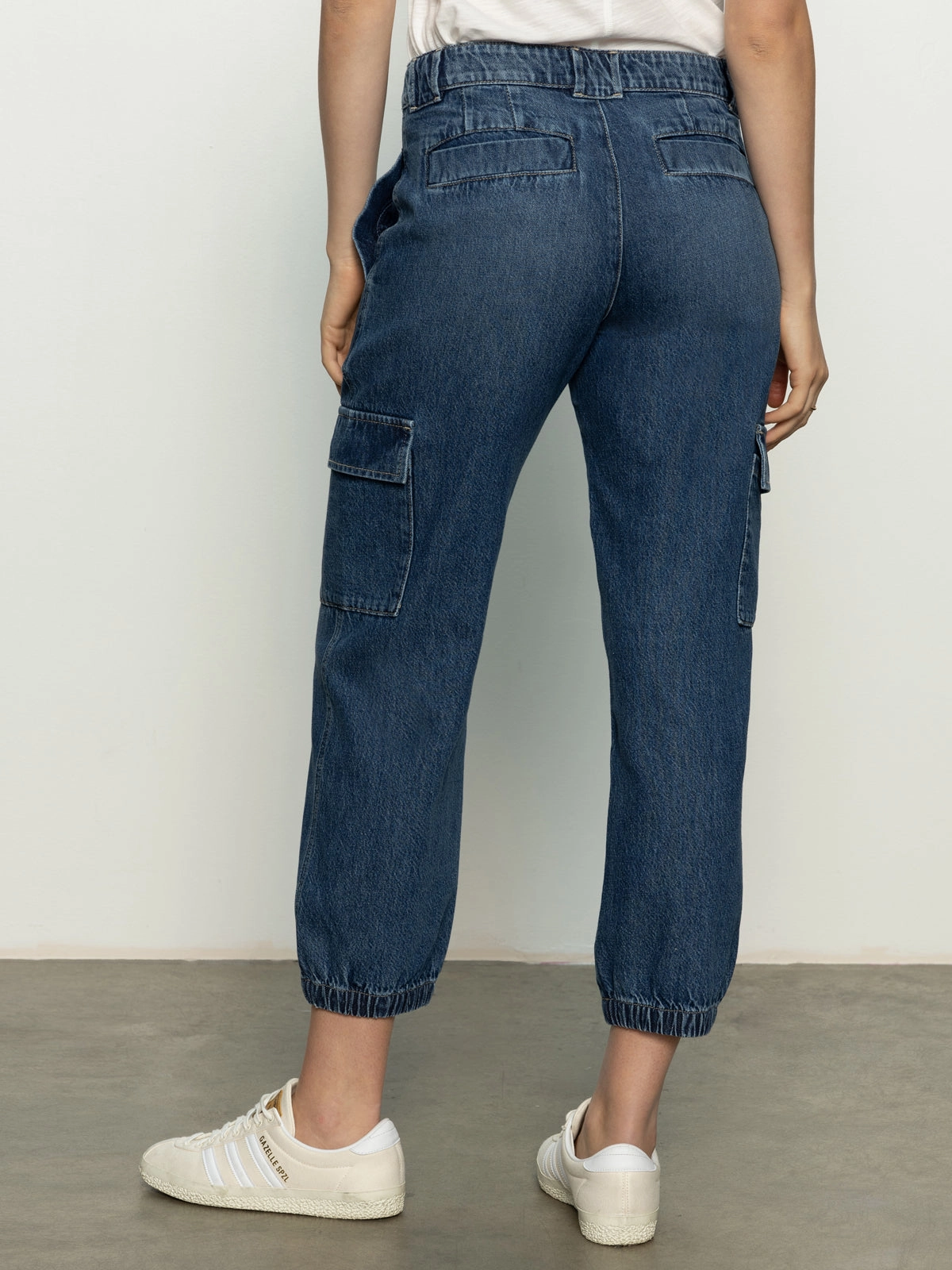 Comfortable Waist Take Over Jogger Mid-Rise Jeans Wow Me