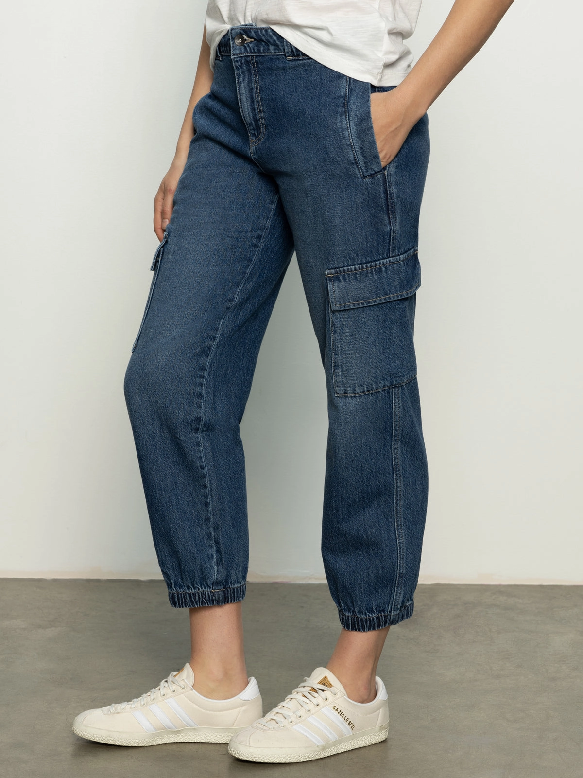 Comfortable Waist Take Over Jogger Mid-Rise Jeans Wow Me