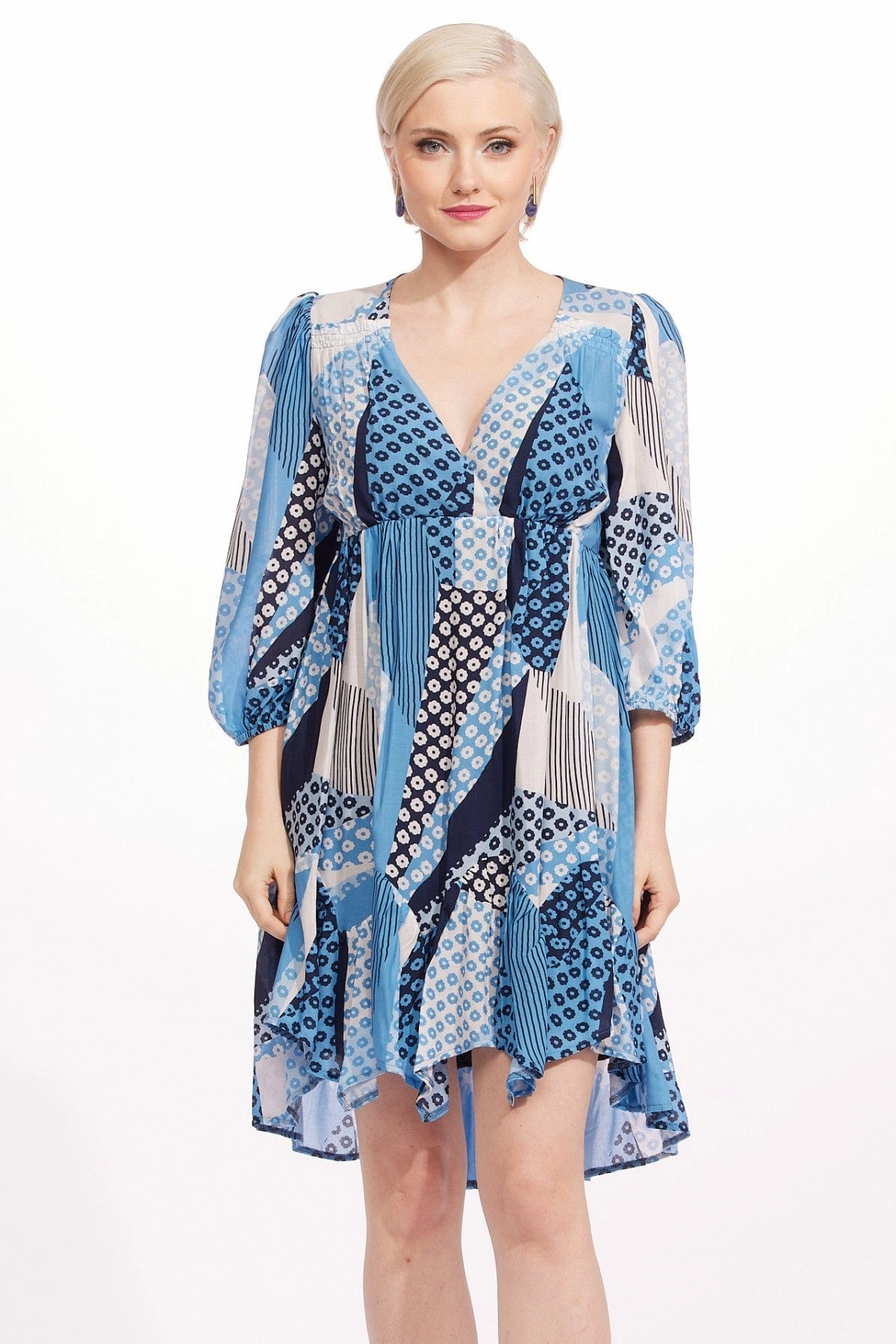 Comfy Fit Melanie Dress - Turks and Caicos