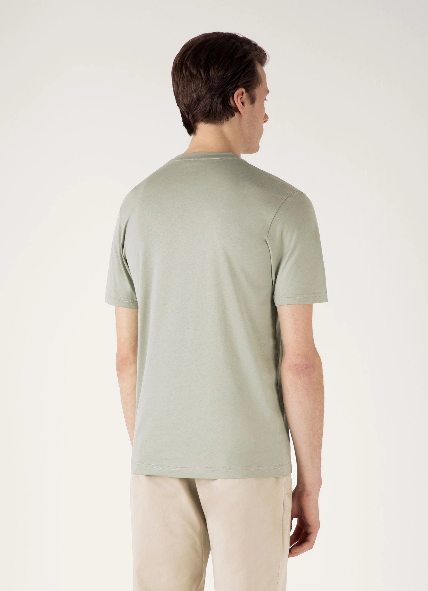 Cool Mood Men's Riviera Midweight T-shirt in Pastel Green