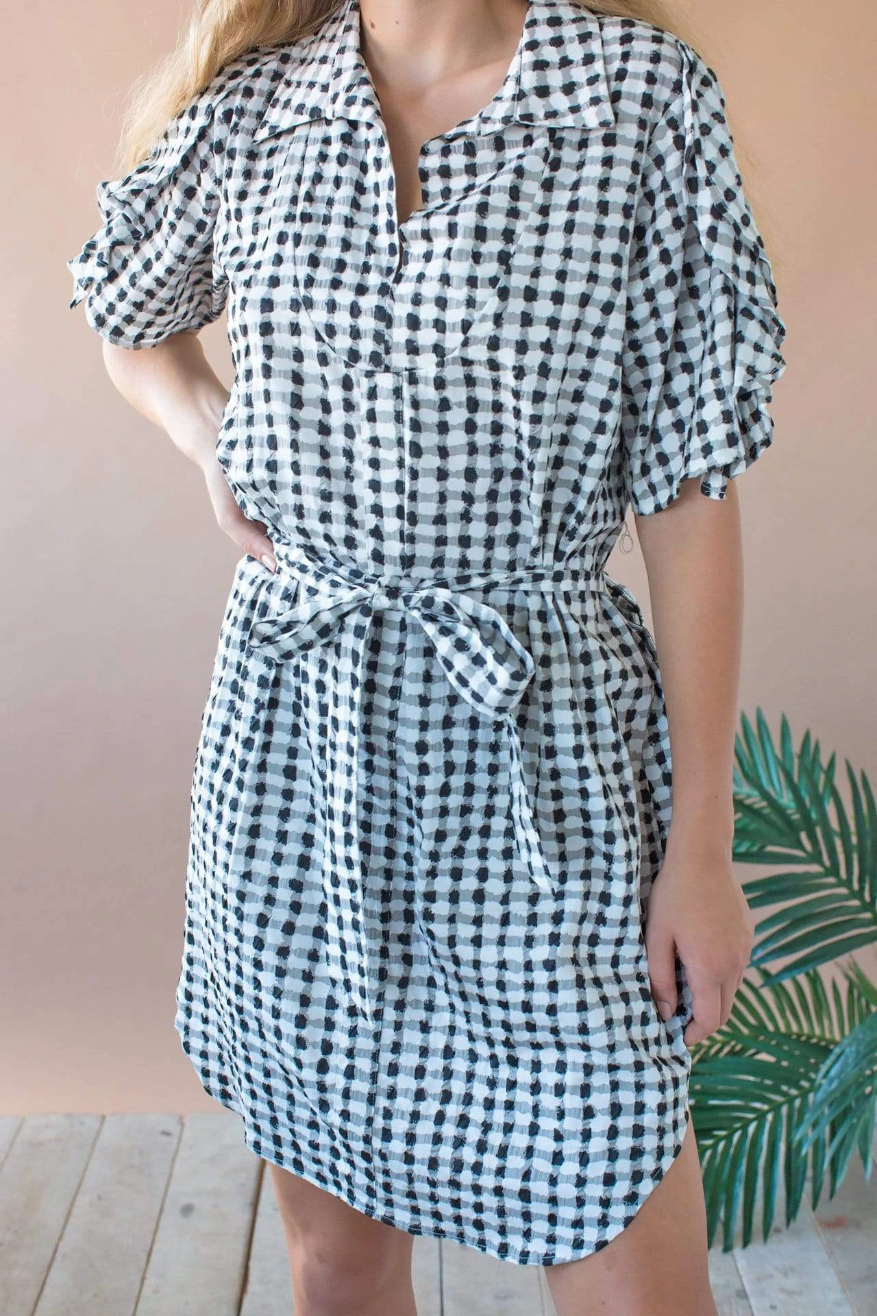 Cool Wear Heather Dress - Checkmate