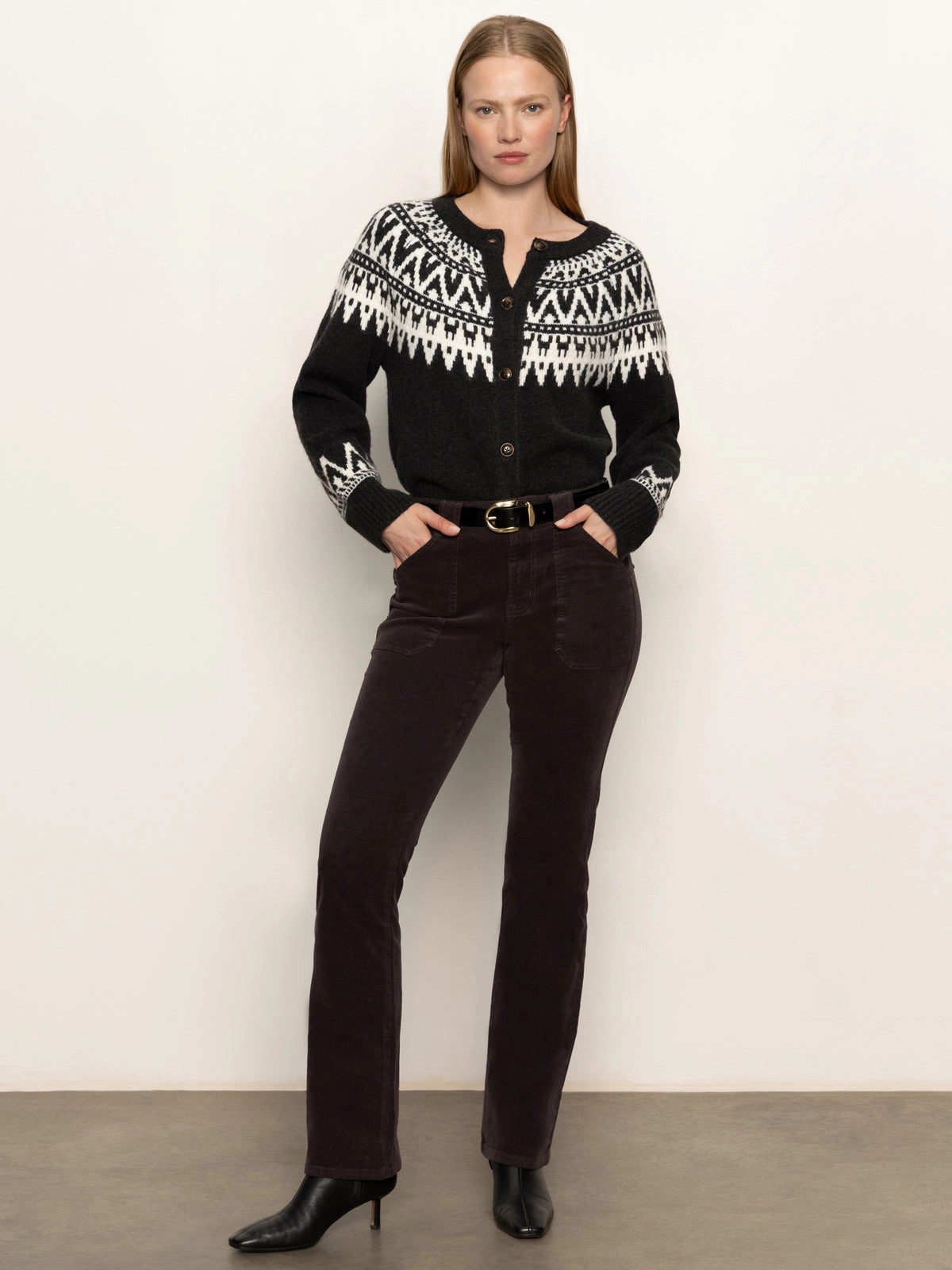 Corduroy Hayden Bootcut Pant Semi Sweet Perfect Stretch