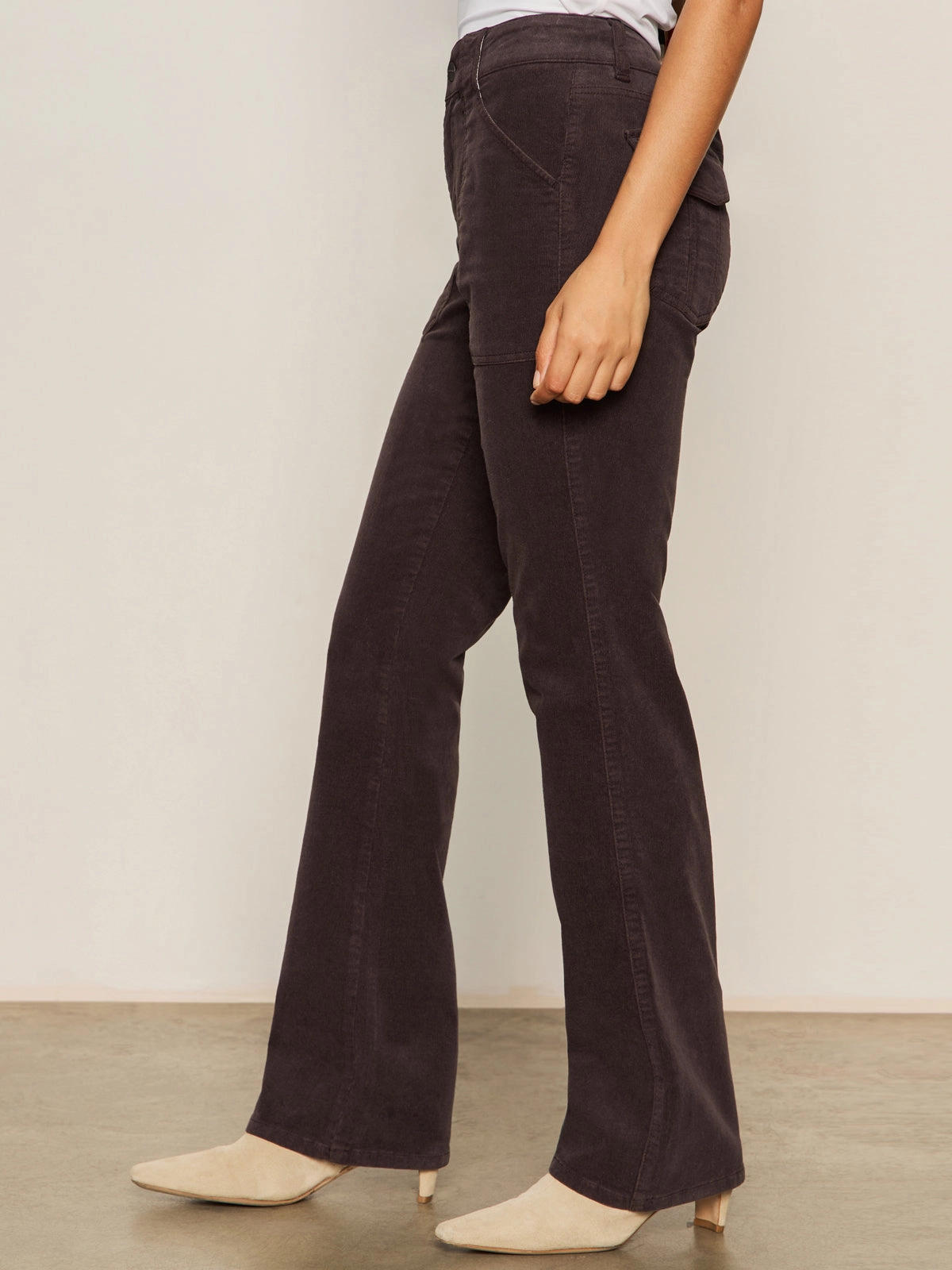 Corduroy Hayden Bootcut Pant Semi Sweet Petites Comfortable Waist