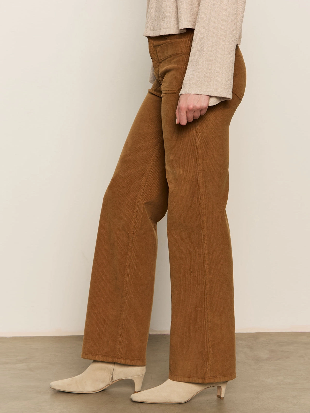 Corduroy Marine Pant Bronze Active Fit