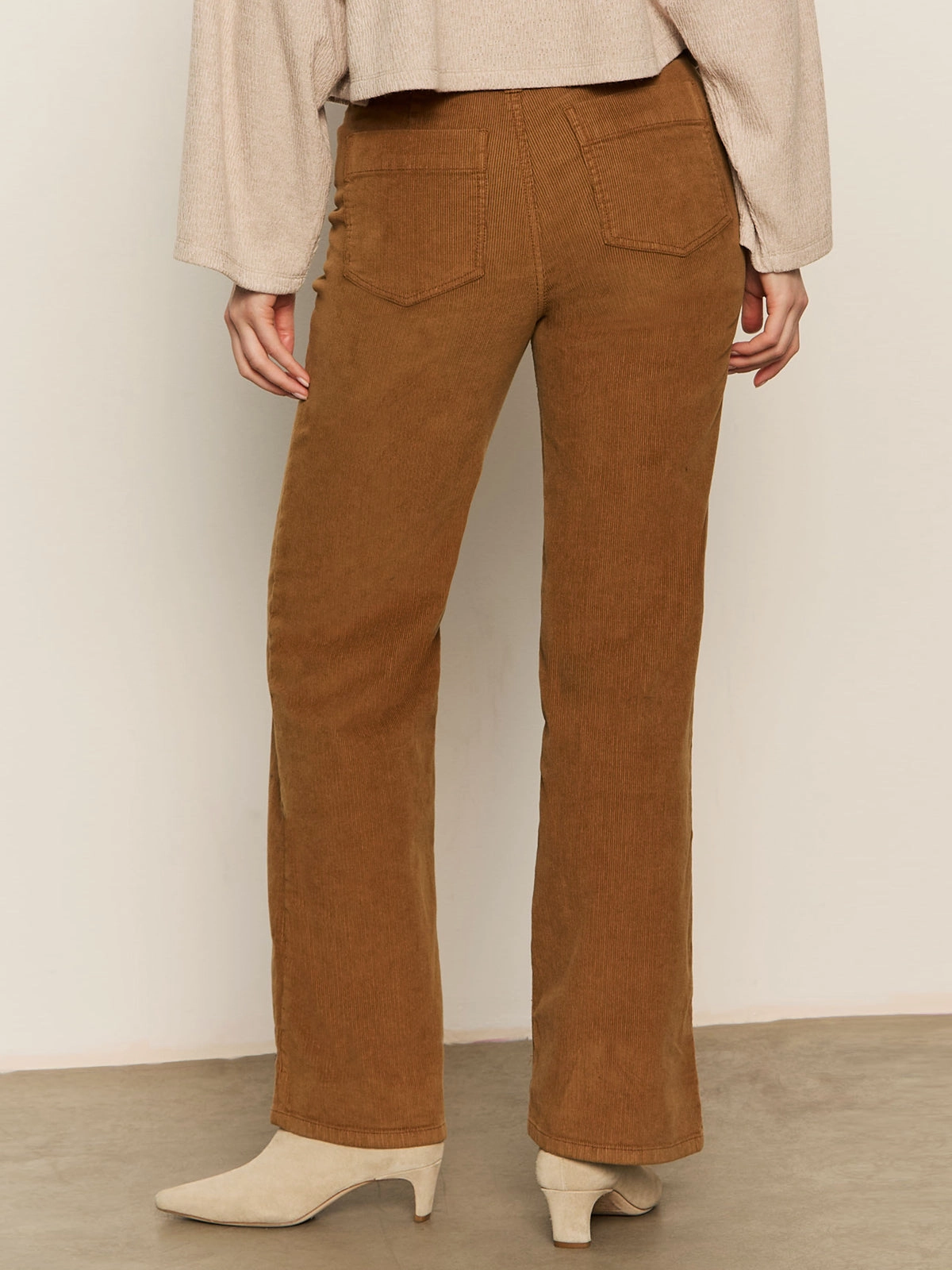 Corduroy Marine Pant Bronze Active Fit