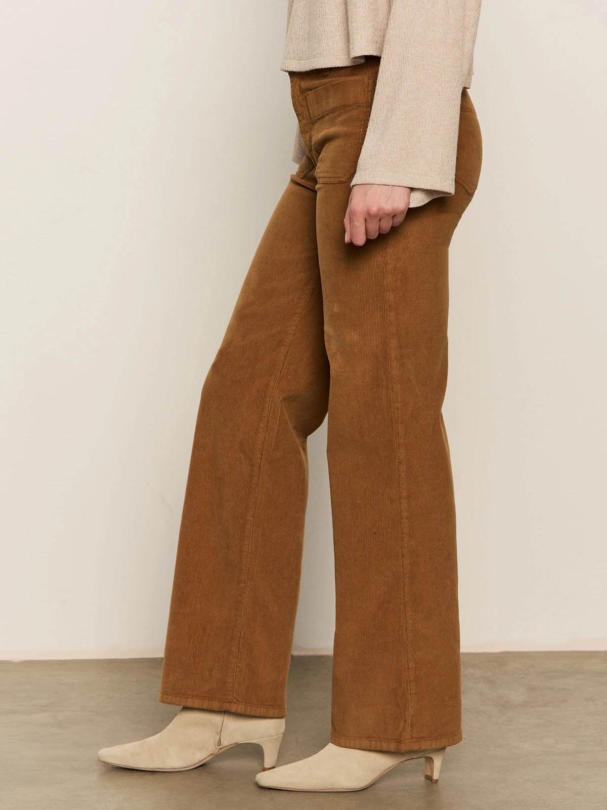 Corduroy Marine Pant Bronze Active Fit