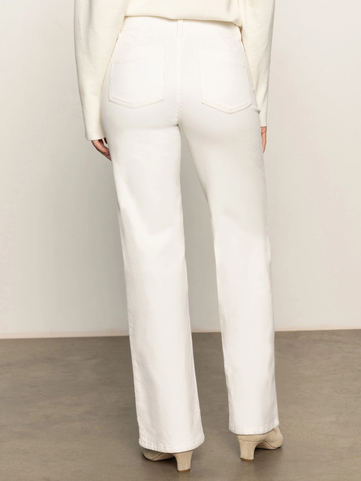 Corduroy Marine Pant Chalk Unique