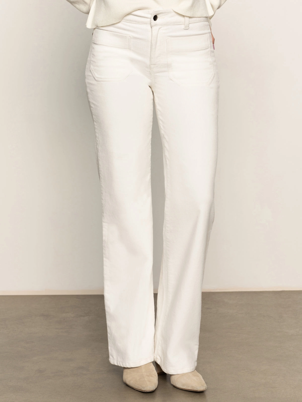 Lightweight Corduroy Marine Pant Chalk