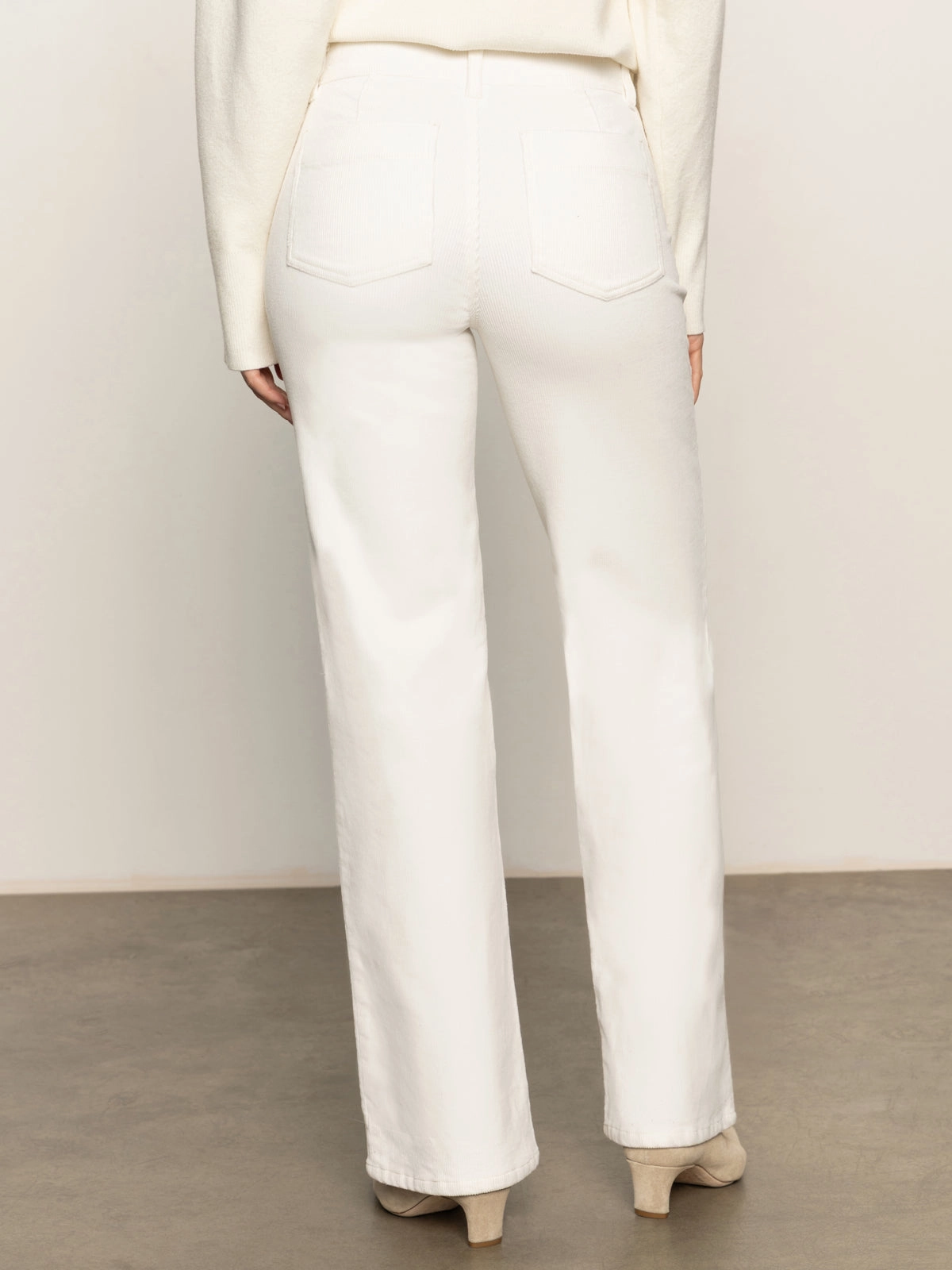 Corduroy Marine Pant Chalk Unique