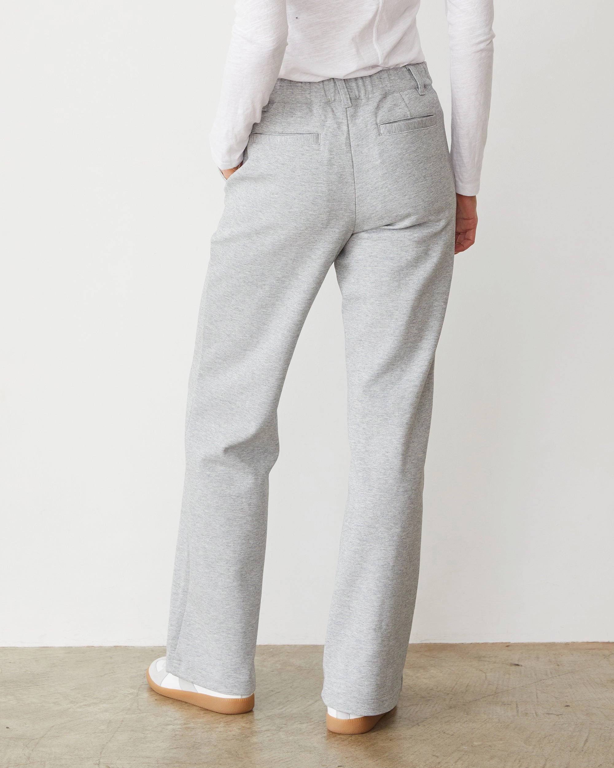 Cotton Knit Patch Pocket Pant Comfortable Wear