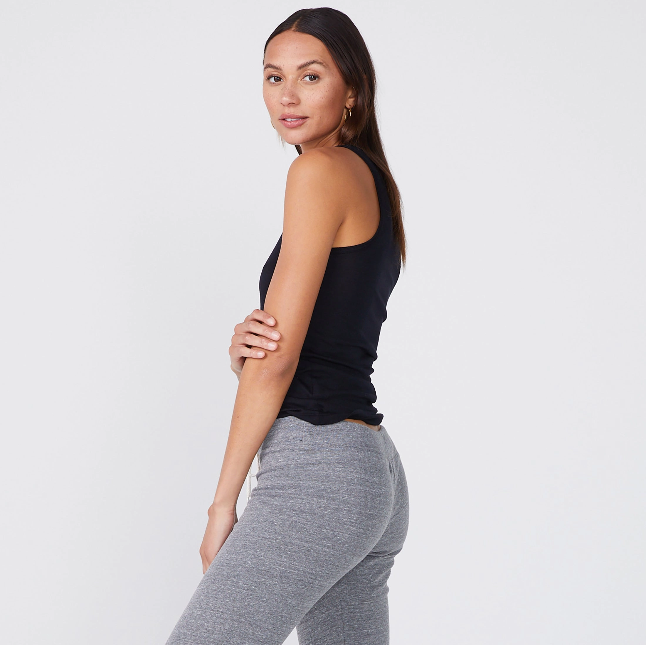 Cotton Modal Narrow Tank Street Fashion