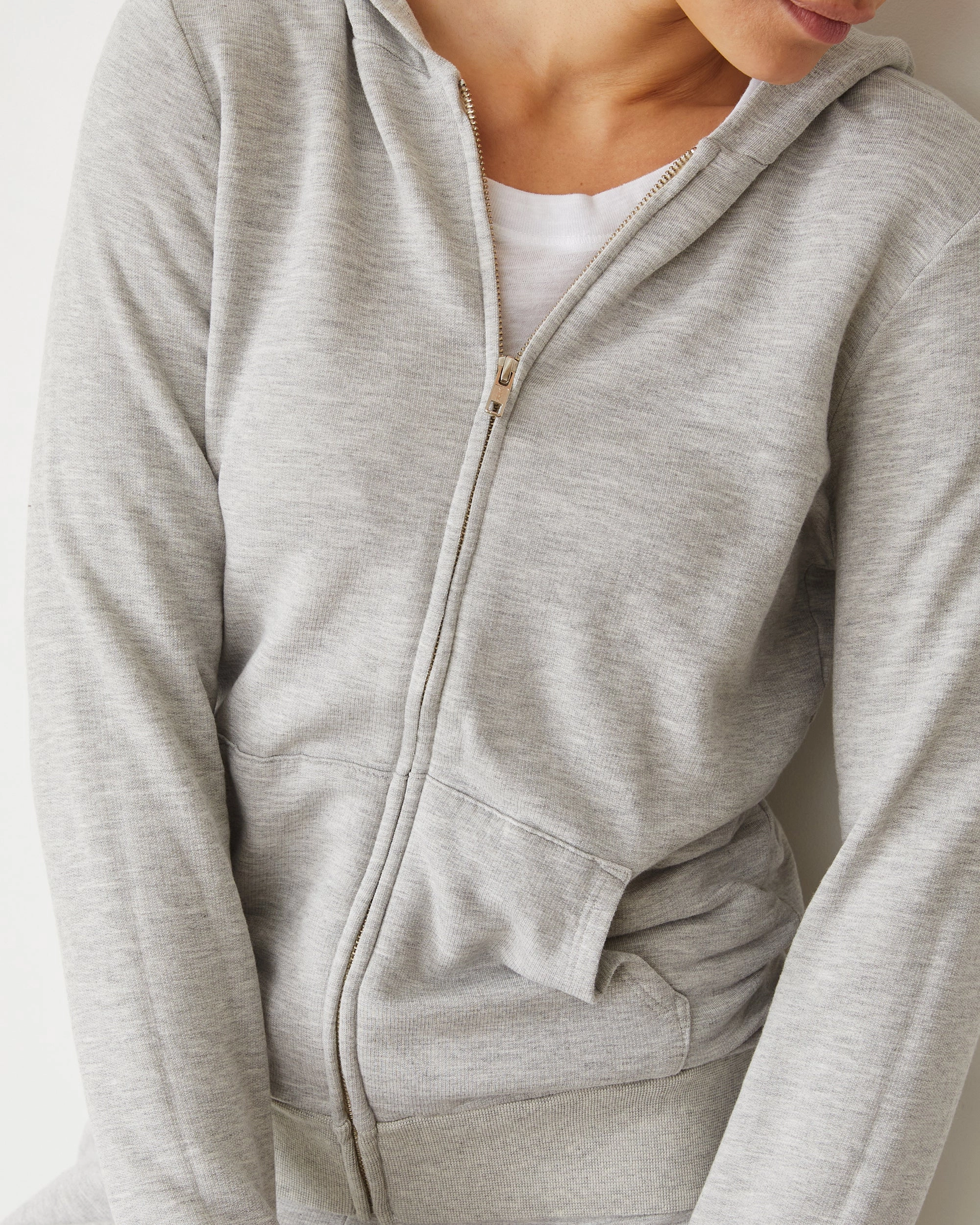 cover look Softfleece Zip Up Hoody