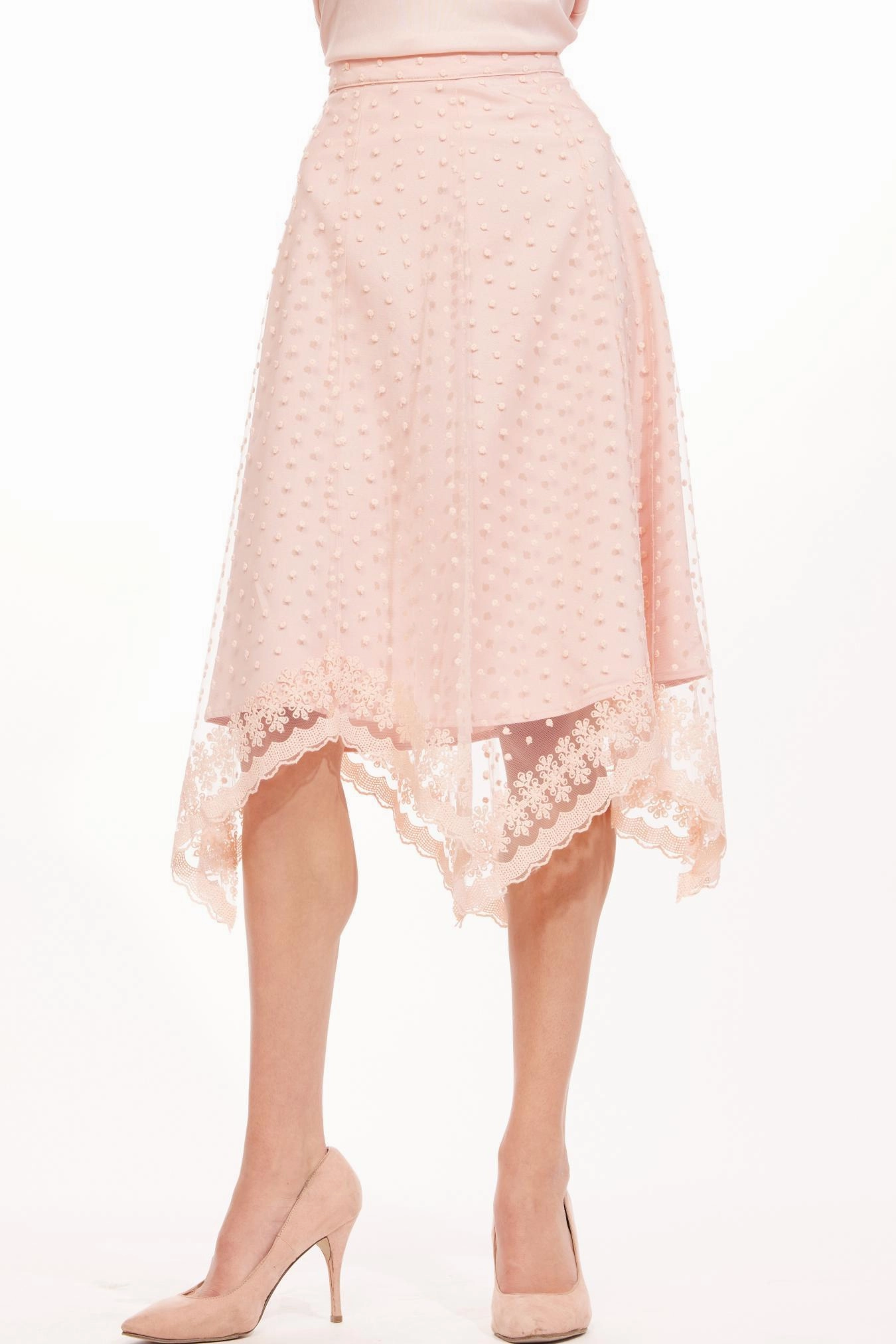 Coveted Piece Leriel Skirt - Blushing Dot