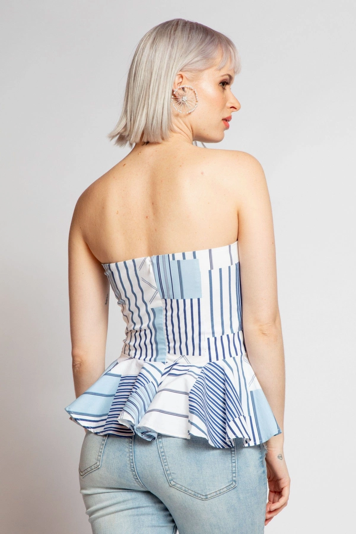 Cozy Outfit Valentina Top - Regatta Stripe