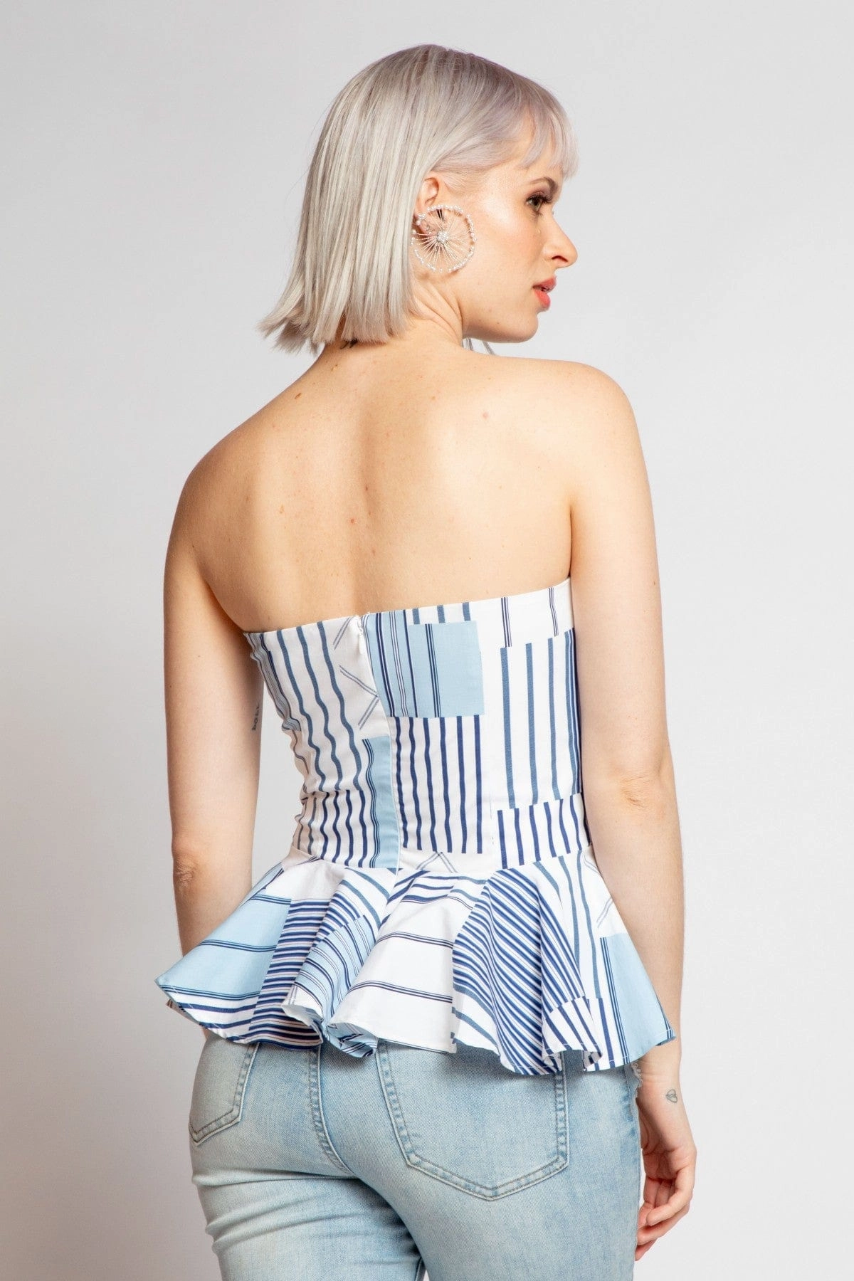 Cozy Outfit Valentina Top - Regatta Stripe