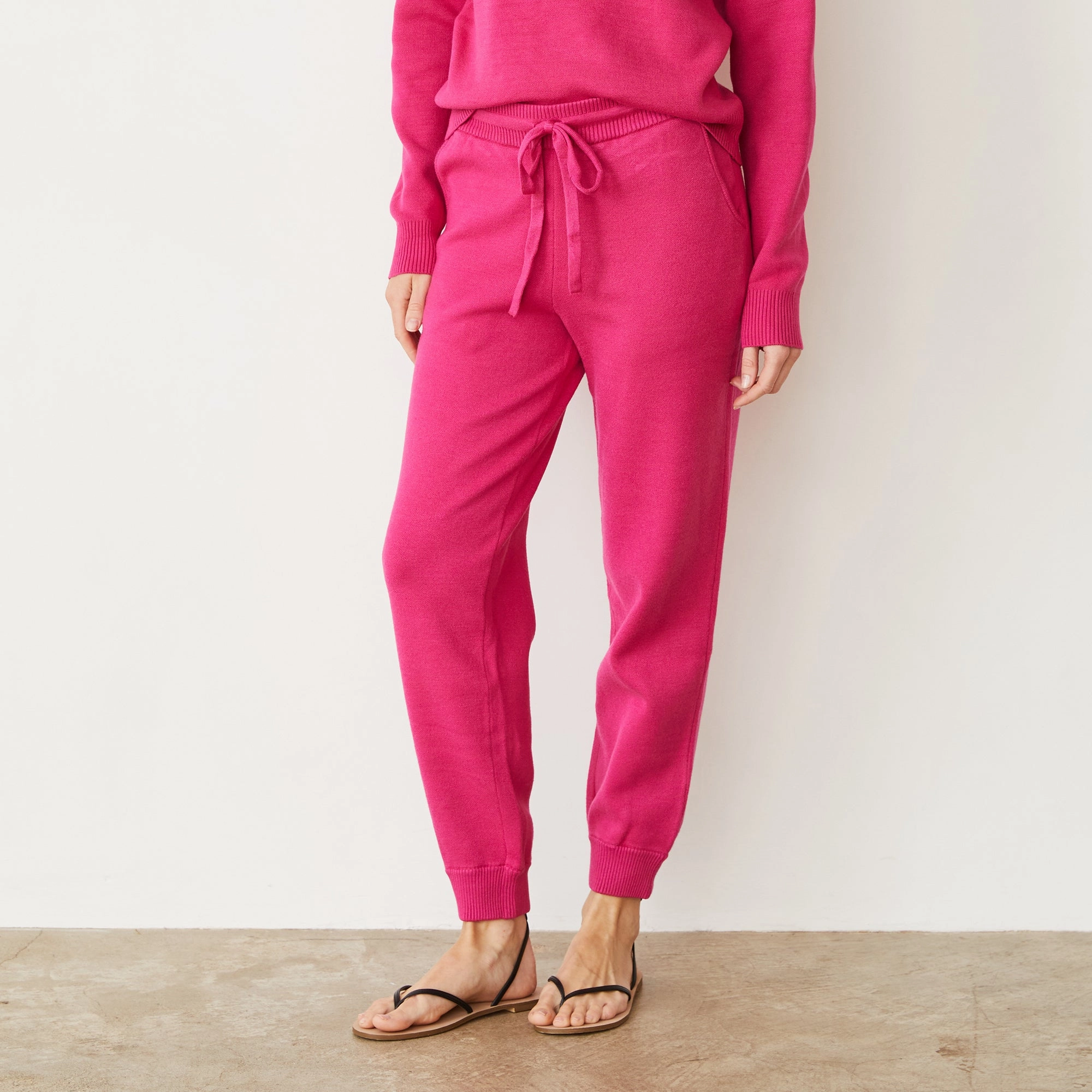 Cozy Stretch Soft Knit Cuffed Jogger