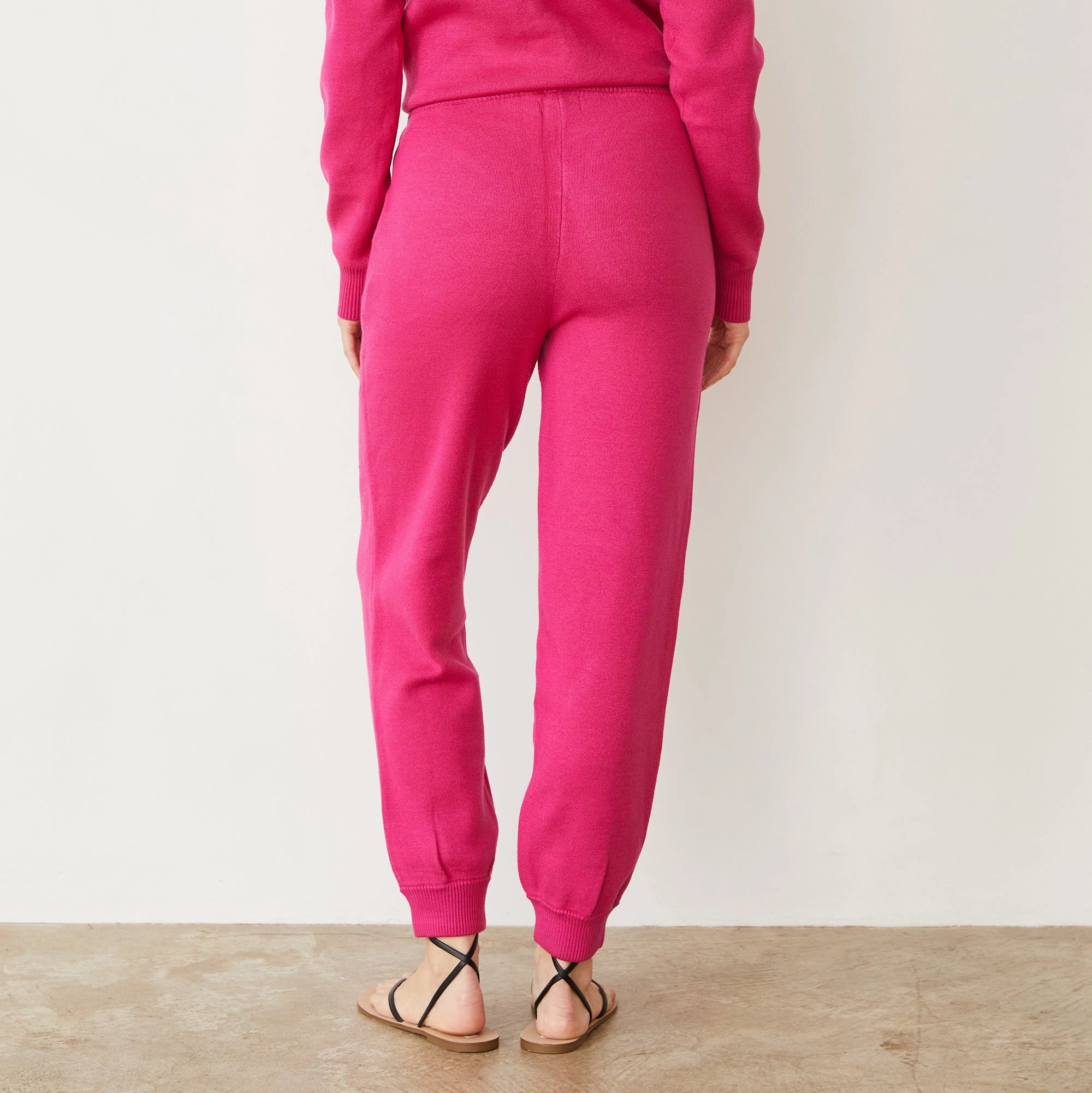 Cozy Stretch Soft Knit Cuffed Jogger