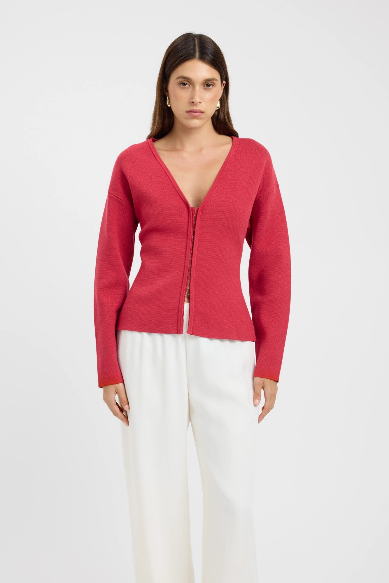 Cozy Texture Jasper Hook Top