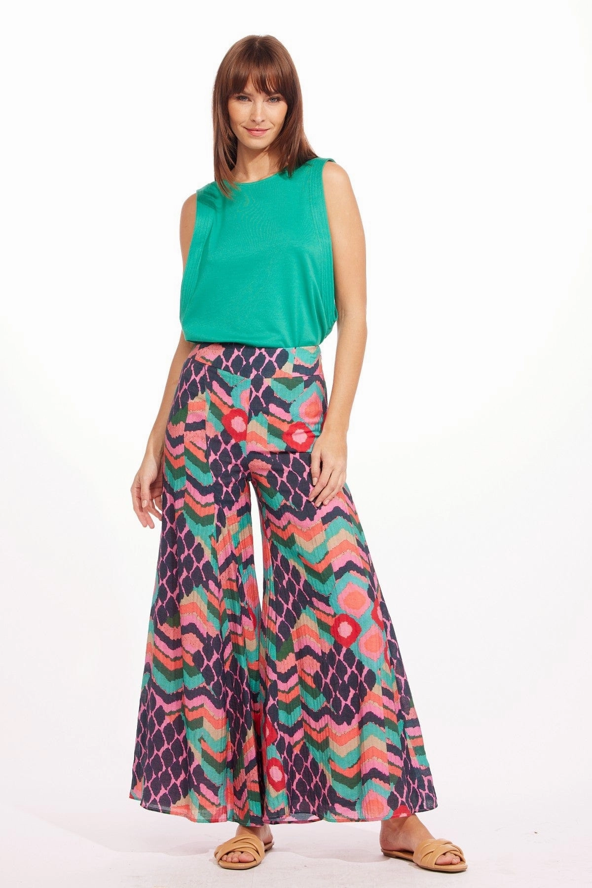 fashion versatile Rabia Pants - Vegas Volt
