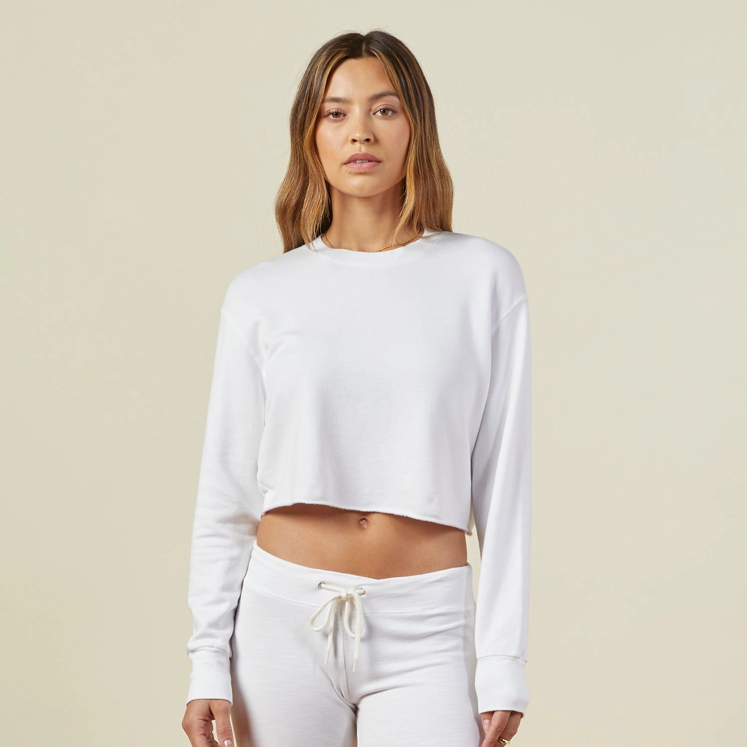 Cropped Boyfriend Sweatshirt Contemporary Style