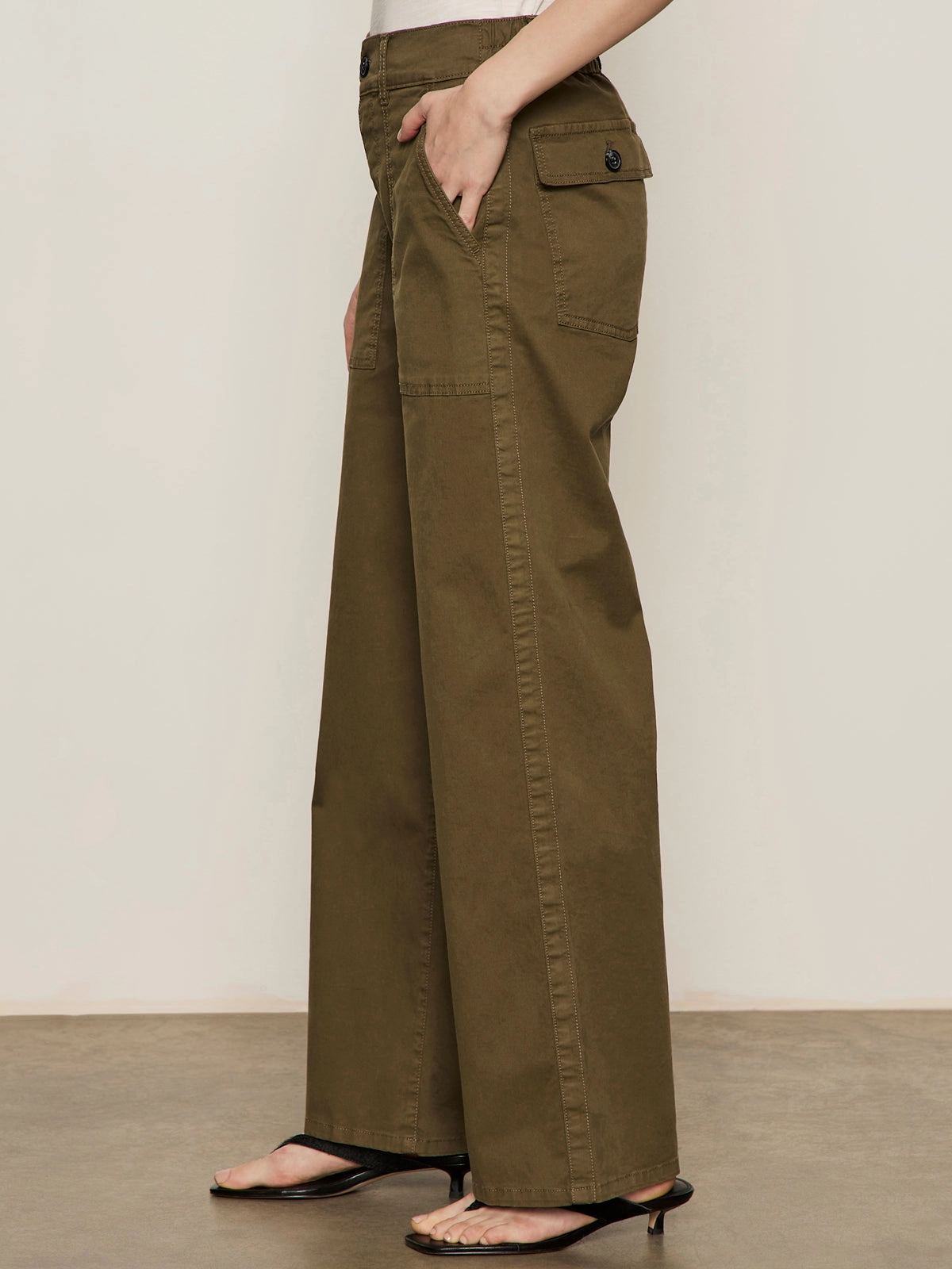 Cruiser Full Length Pant Mossy Green Unique