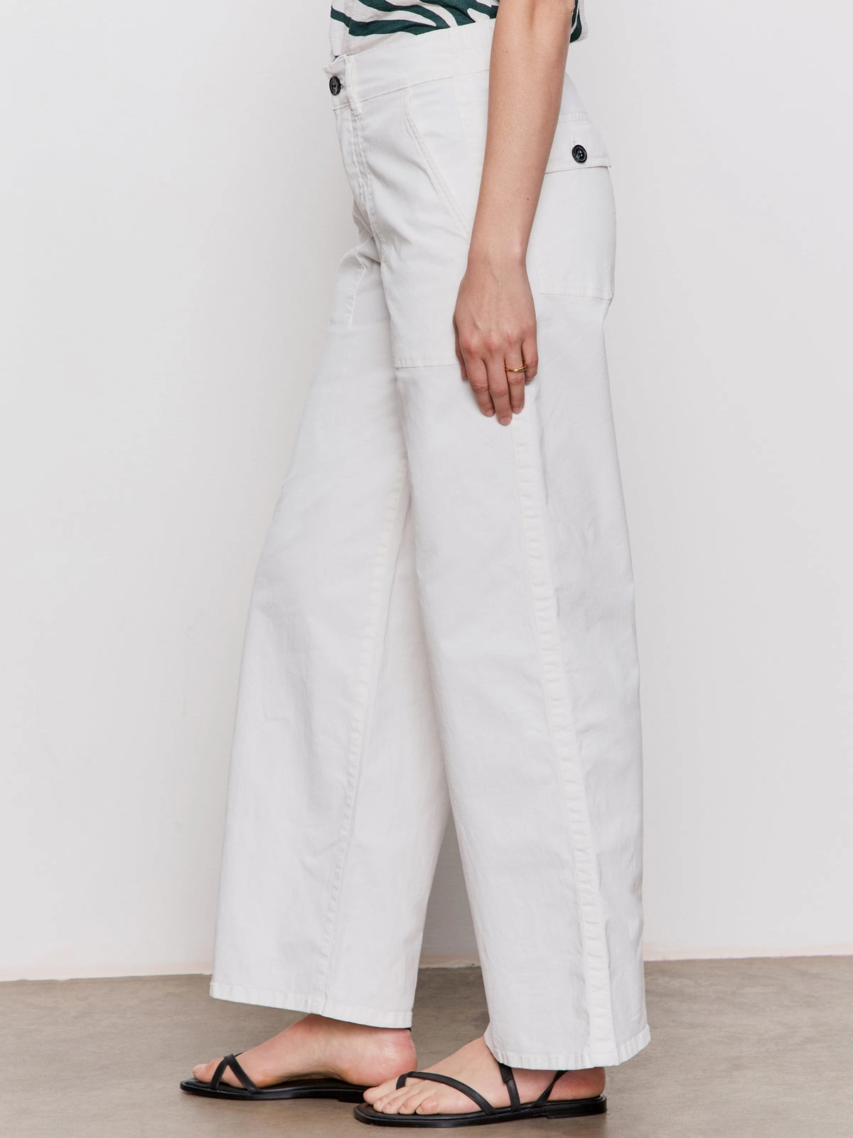 Cruiser Full Length Pant Powdered Sugar Classic Fit