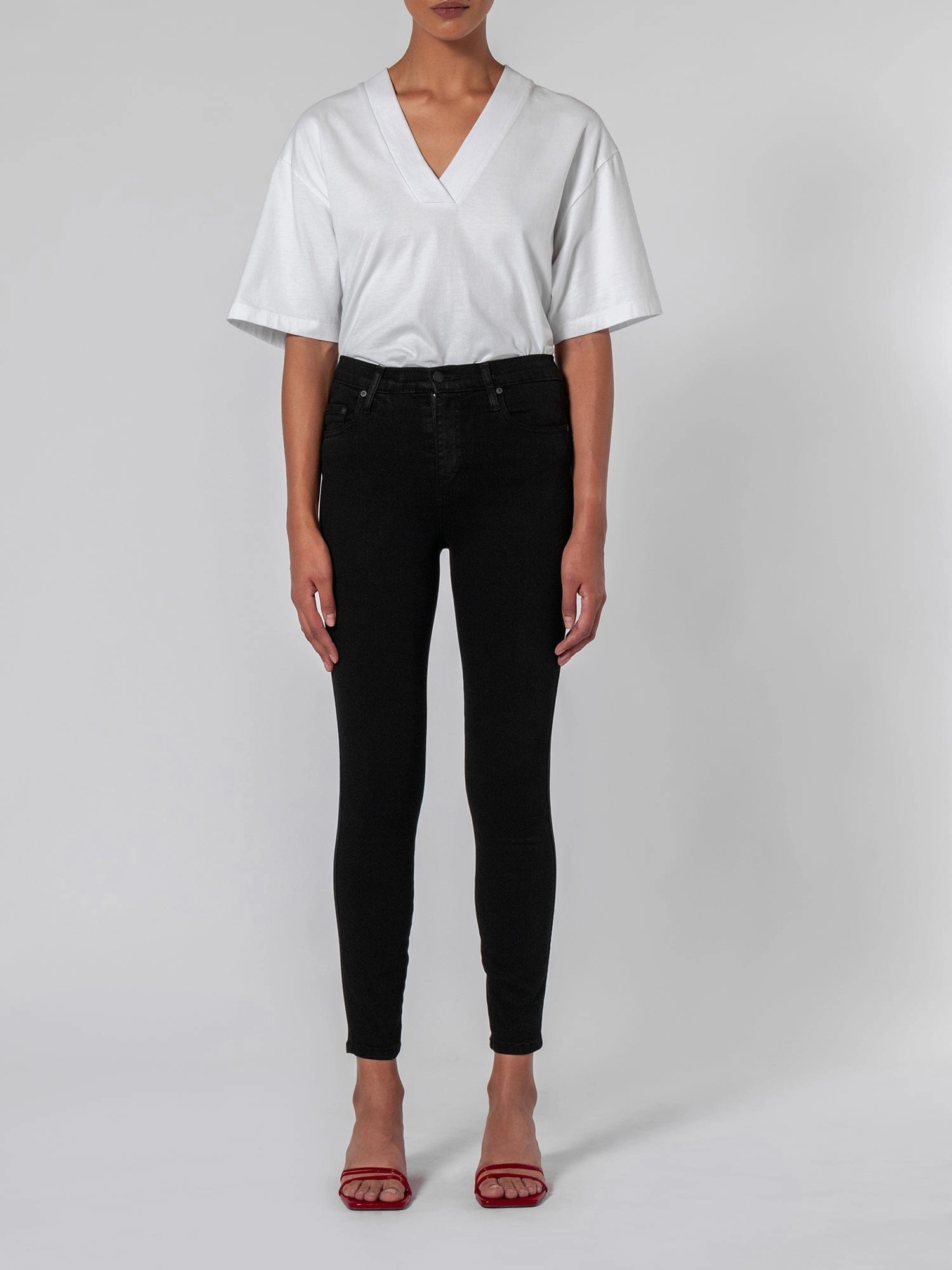 Cult Skinny Ankle Power Blk Versatile Design