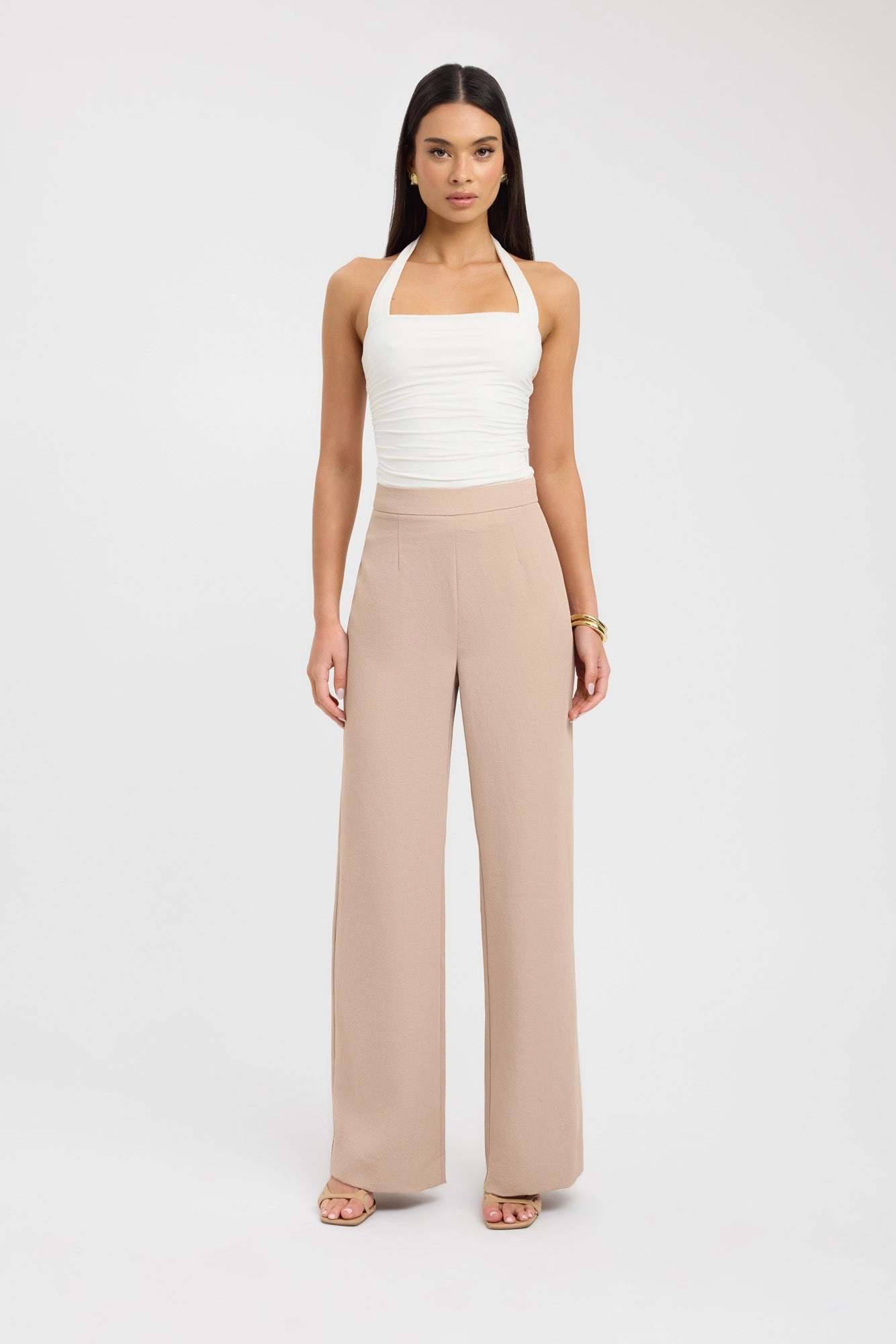 Wrinkle-Resistant Functional Style Oyster Pants