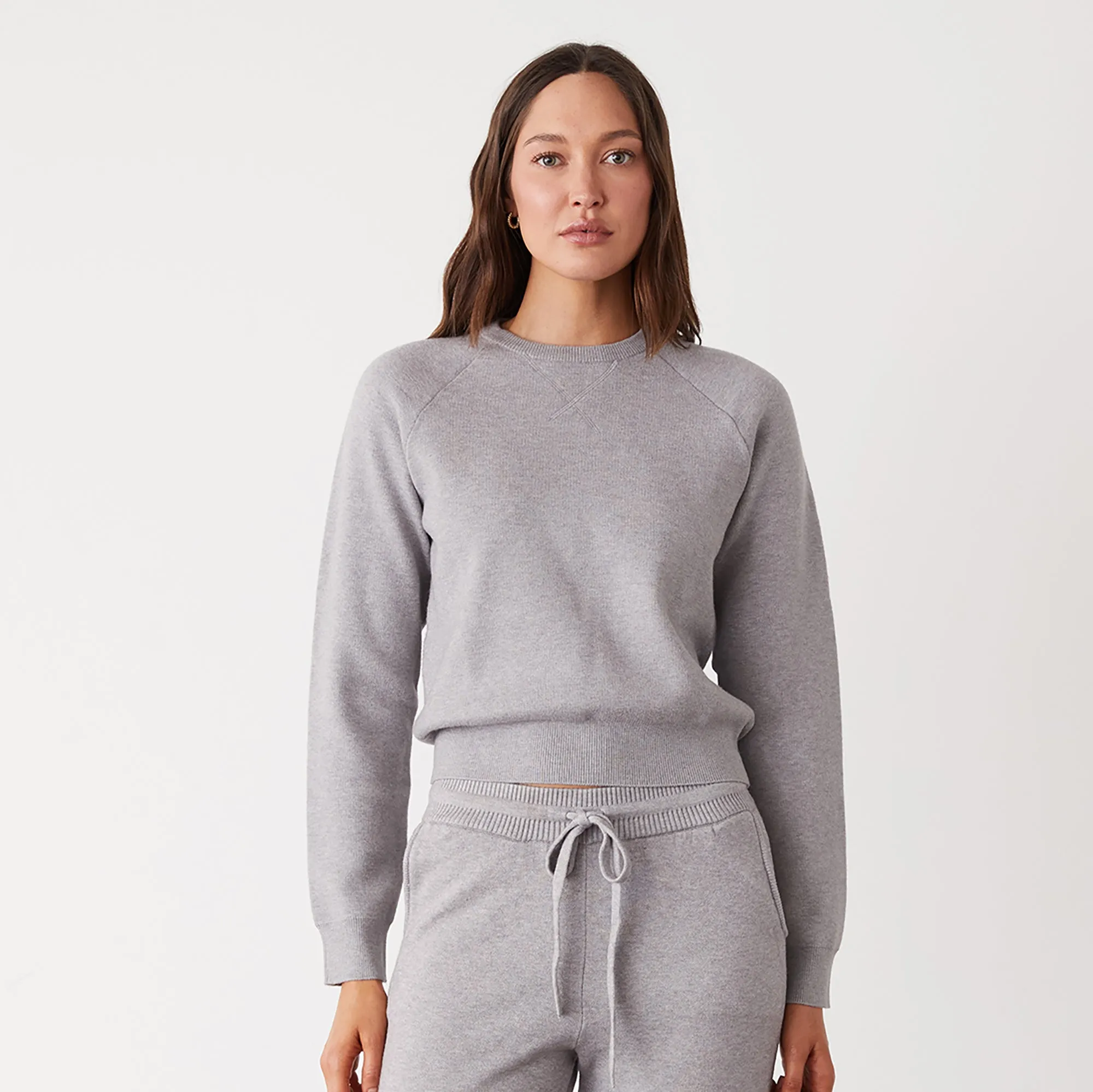 Daily Finish Soft Knit Raglan Sweater