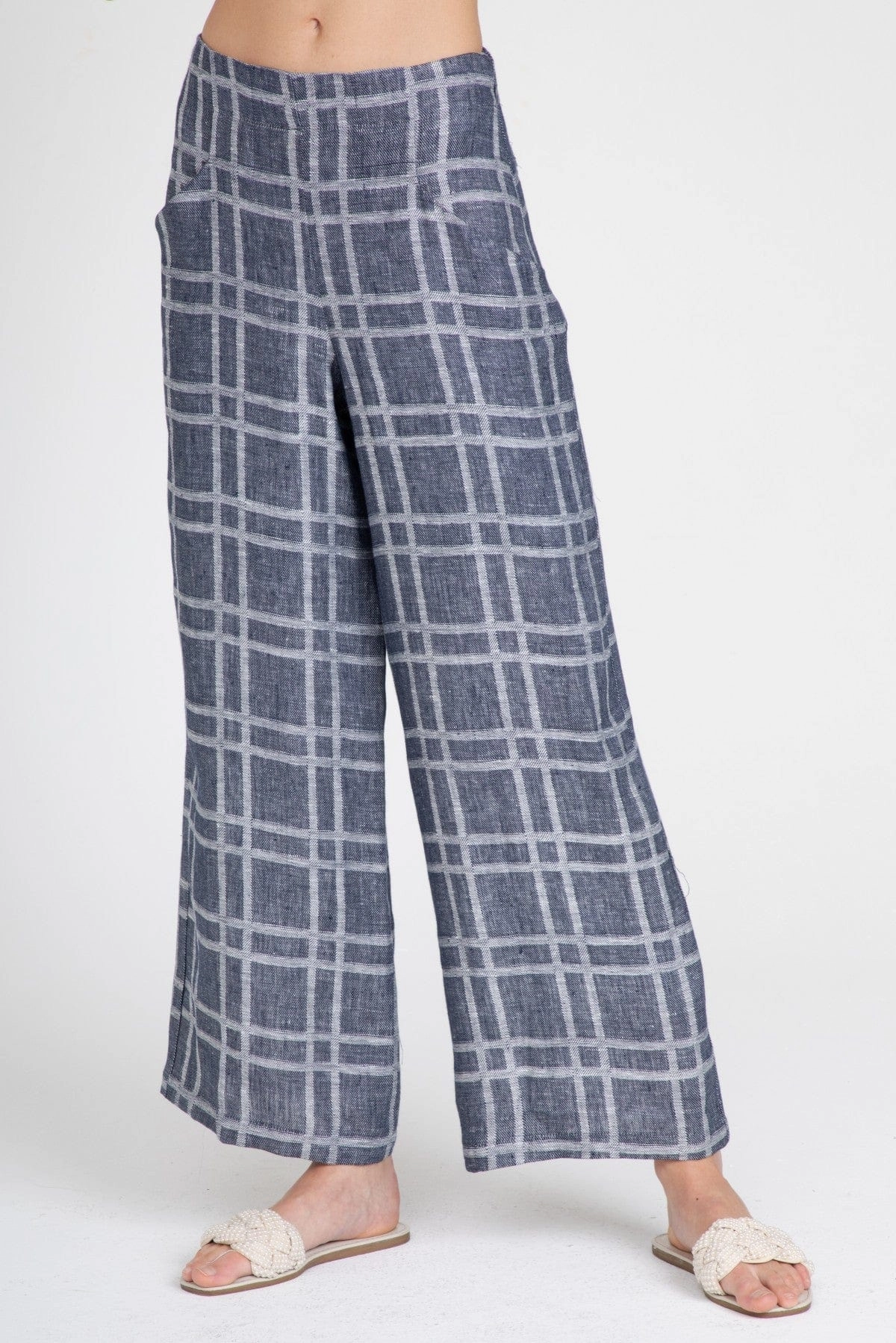 Eva Franco Pants Hepburn Pant  Linen