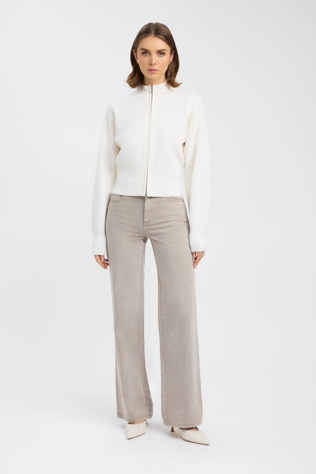 Dalton Zip Cardigan Timeless Design