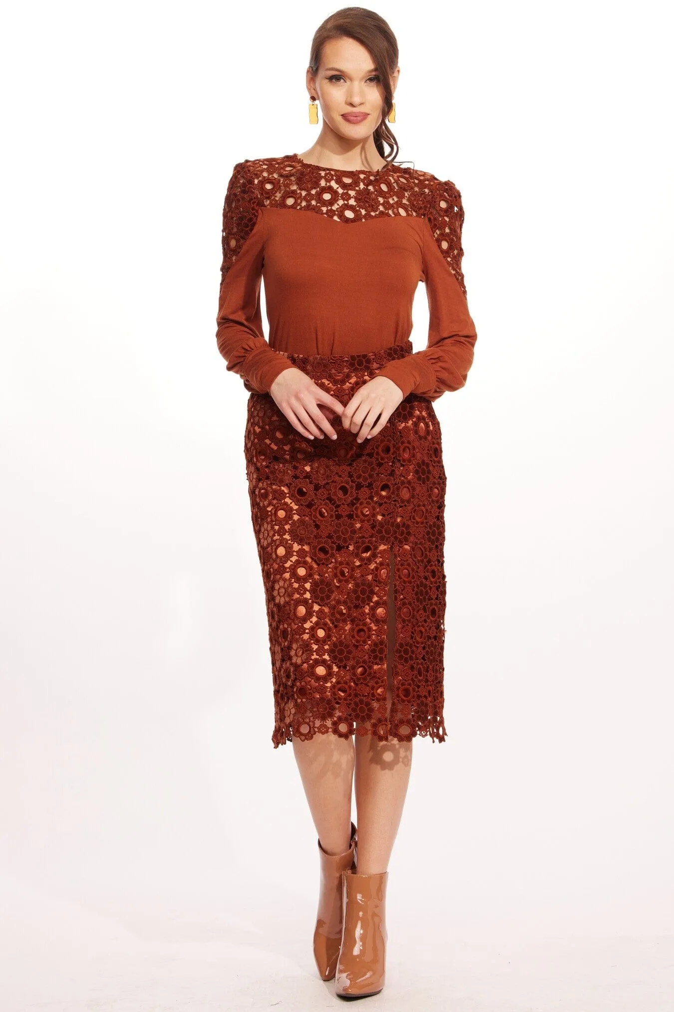 Daytime Favorite Brina Skirt  Sumatra Lace