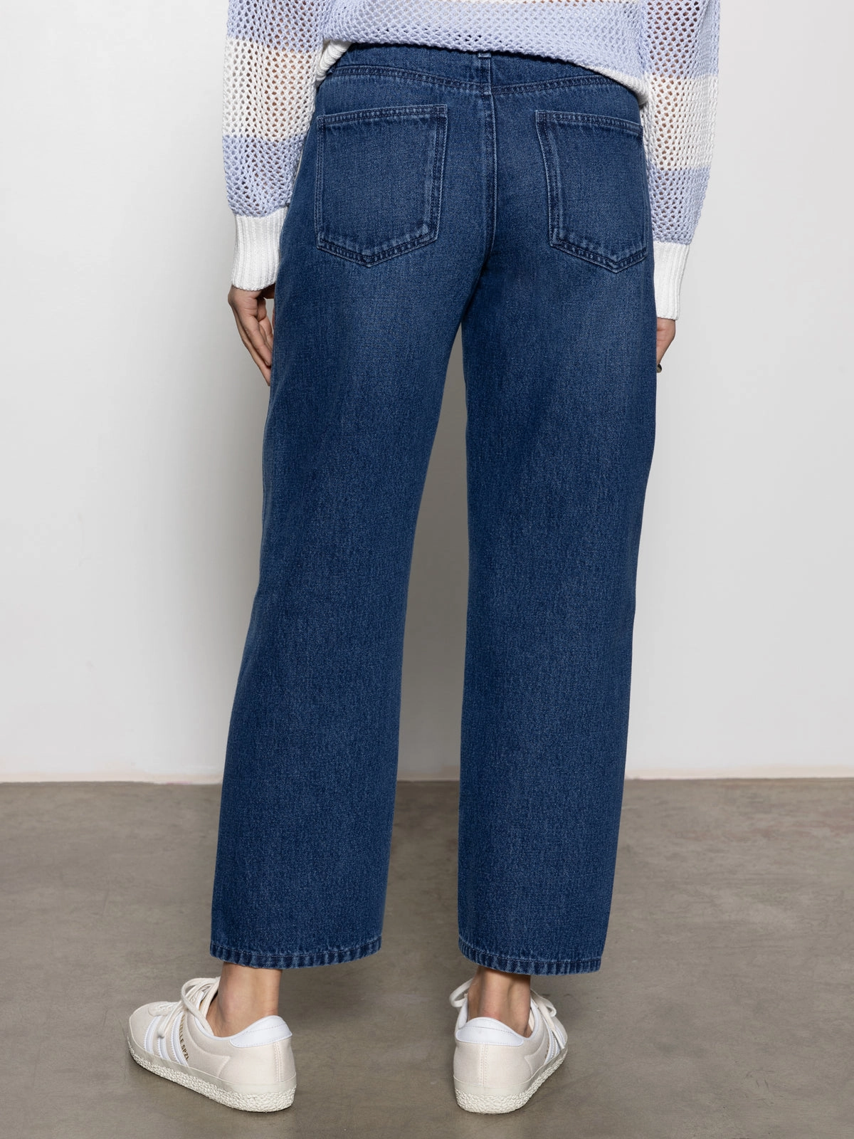 District Column Standard Rise Ankle Jean Win-Win Stylish Waist