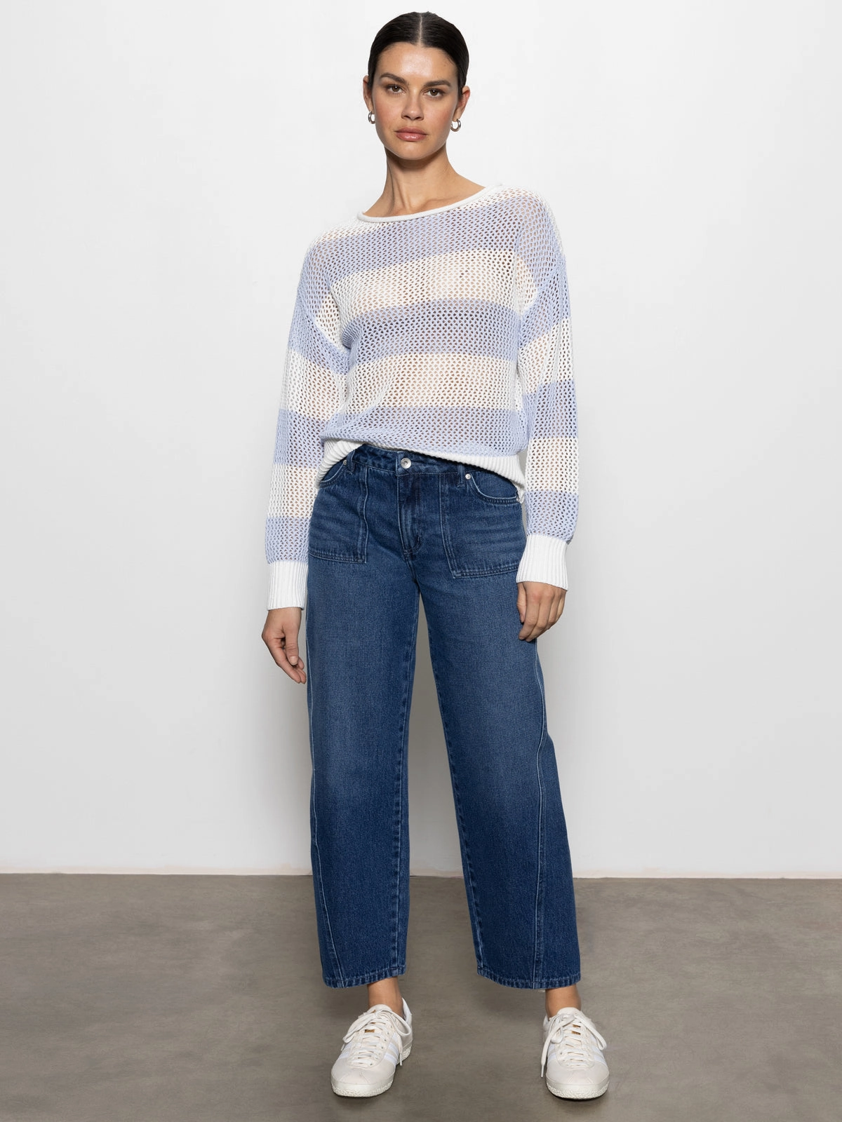 District Column Standard Rise Ankle Jean Win-Win Stylish Waist