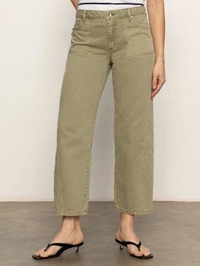 Neutral Piece Artist Vibe Comfy District Column Standard Rise Ankle Jeans Bamboo